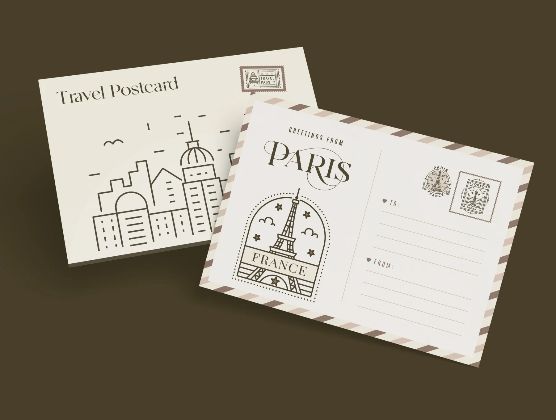 Travel Stamps 3