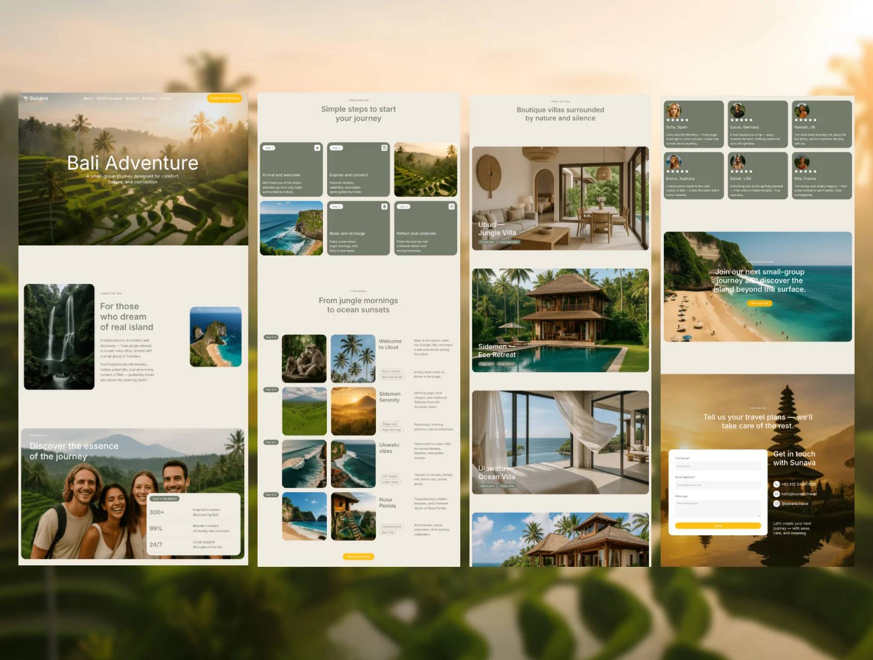 Travel & Tour Website Template 4
