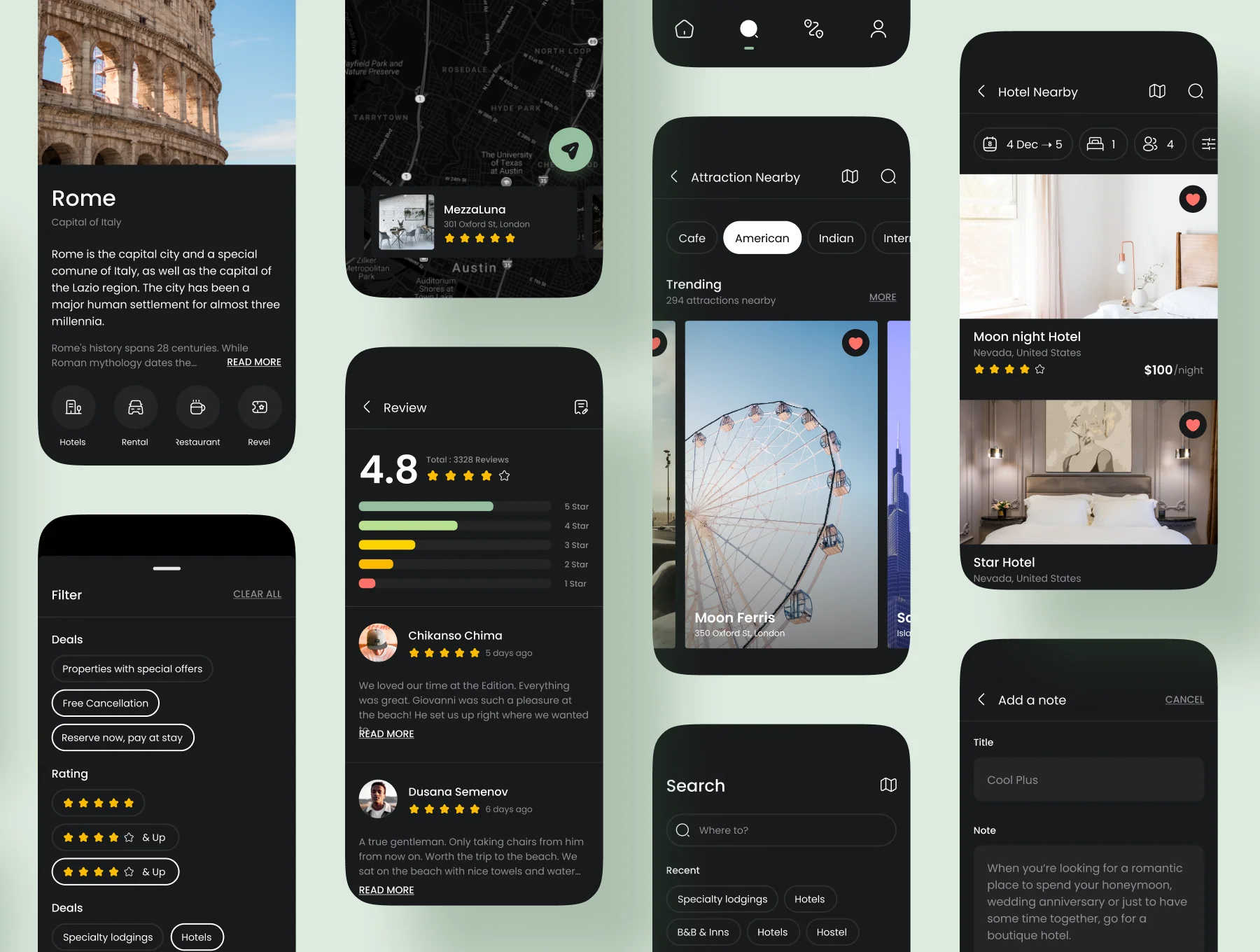 Travel UI Kits 8
