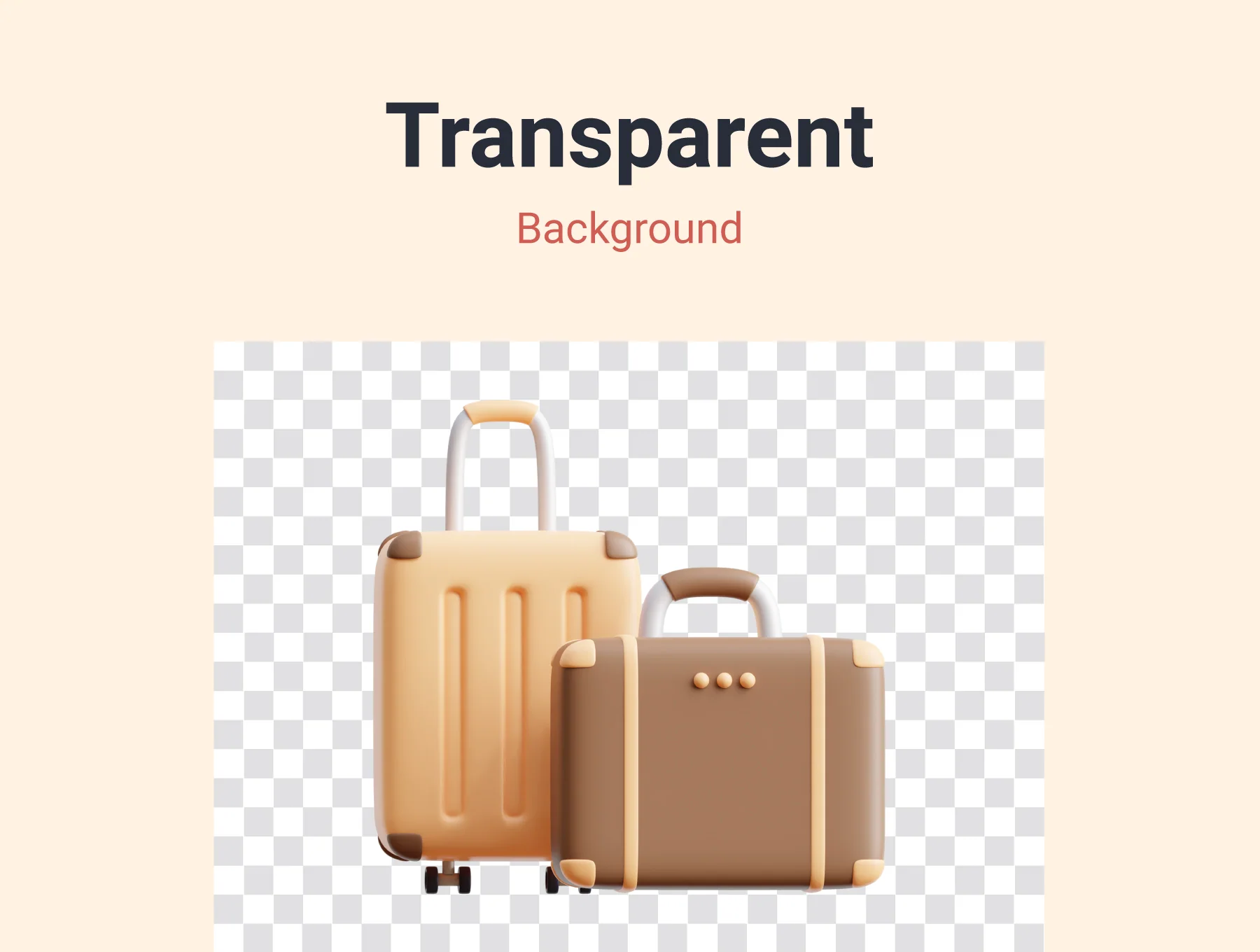 Travel & Vacation 3D Icon Pack 4