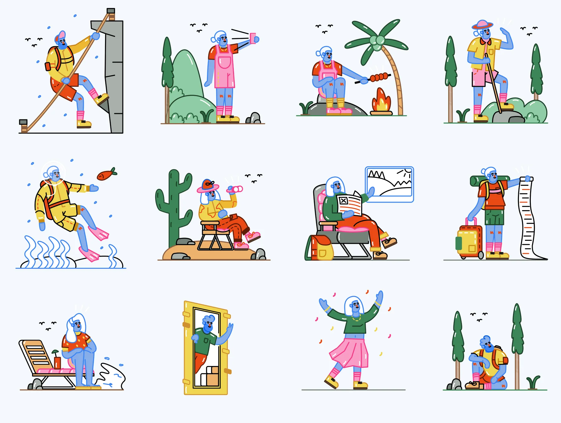 Travelafy - Travel and Holiday Illustration 7