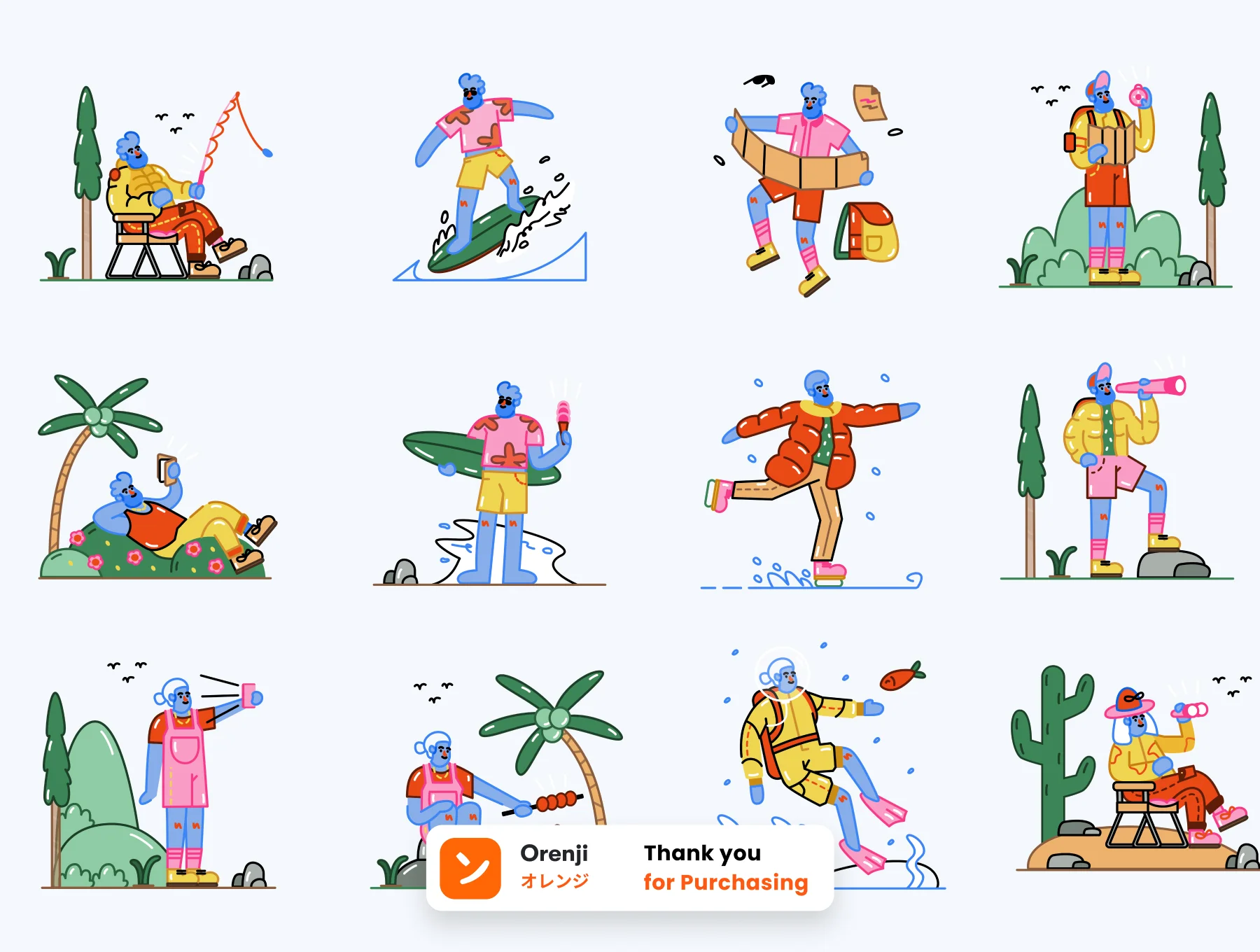 Travelafy - Travel and Holiday Illustration 8