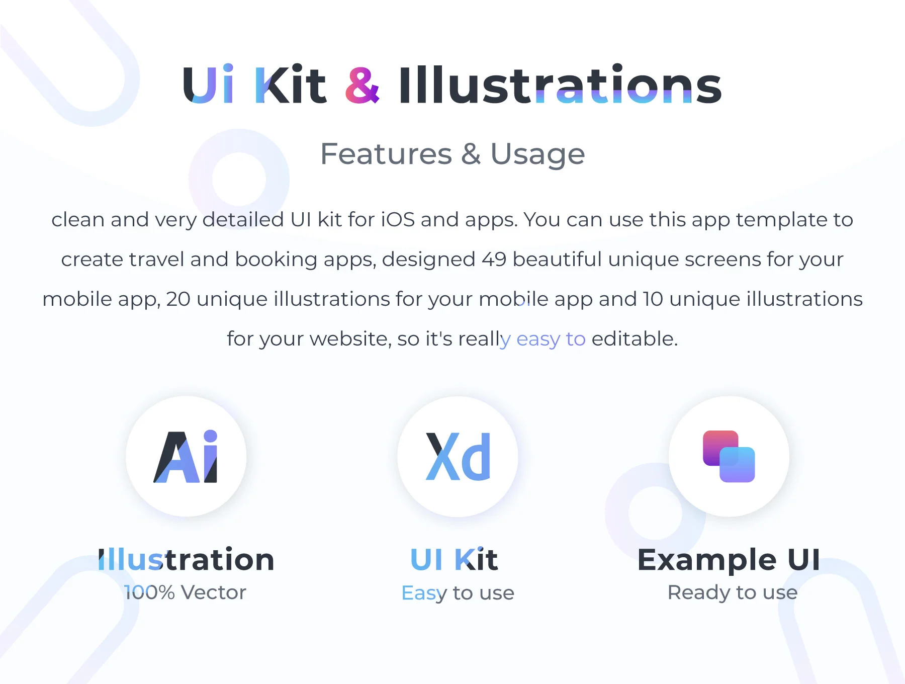 Travel & Booking UI kit 2
