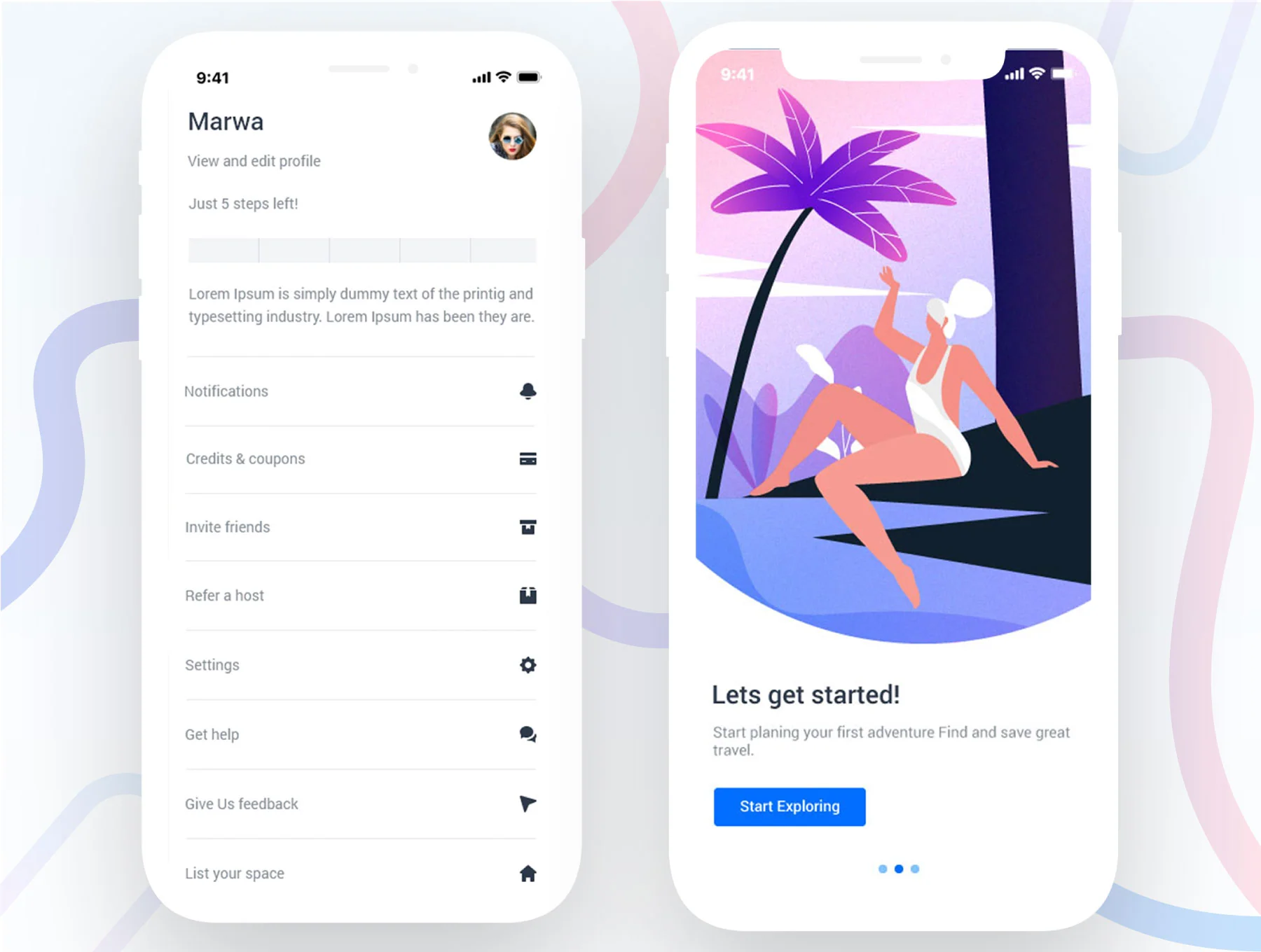 Travel & Booking UI kit 4