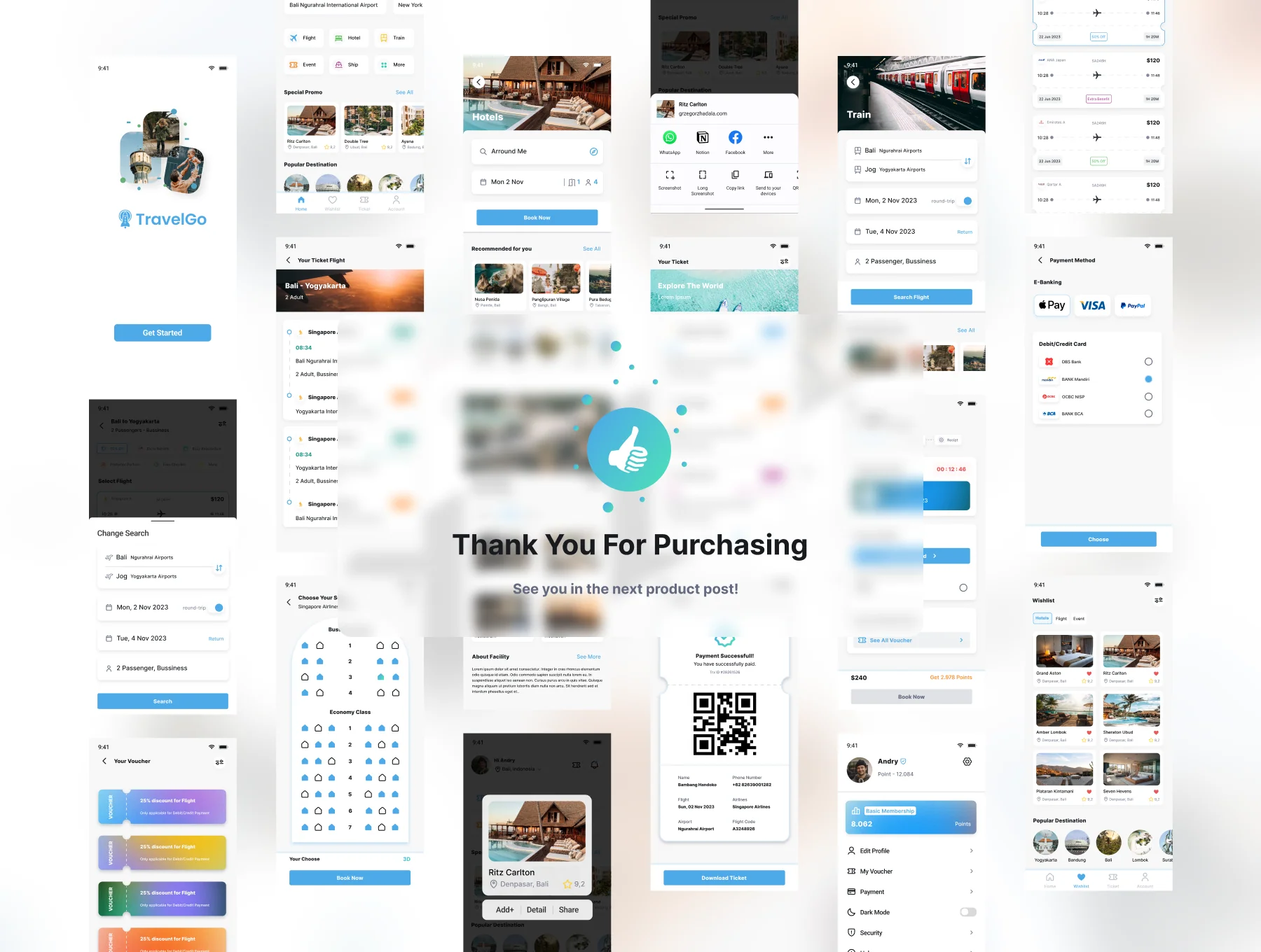 TravelGo Booking App Travel UI Kit 6