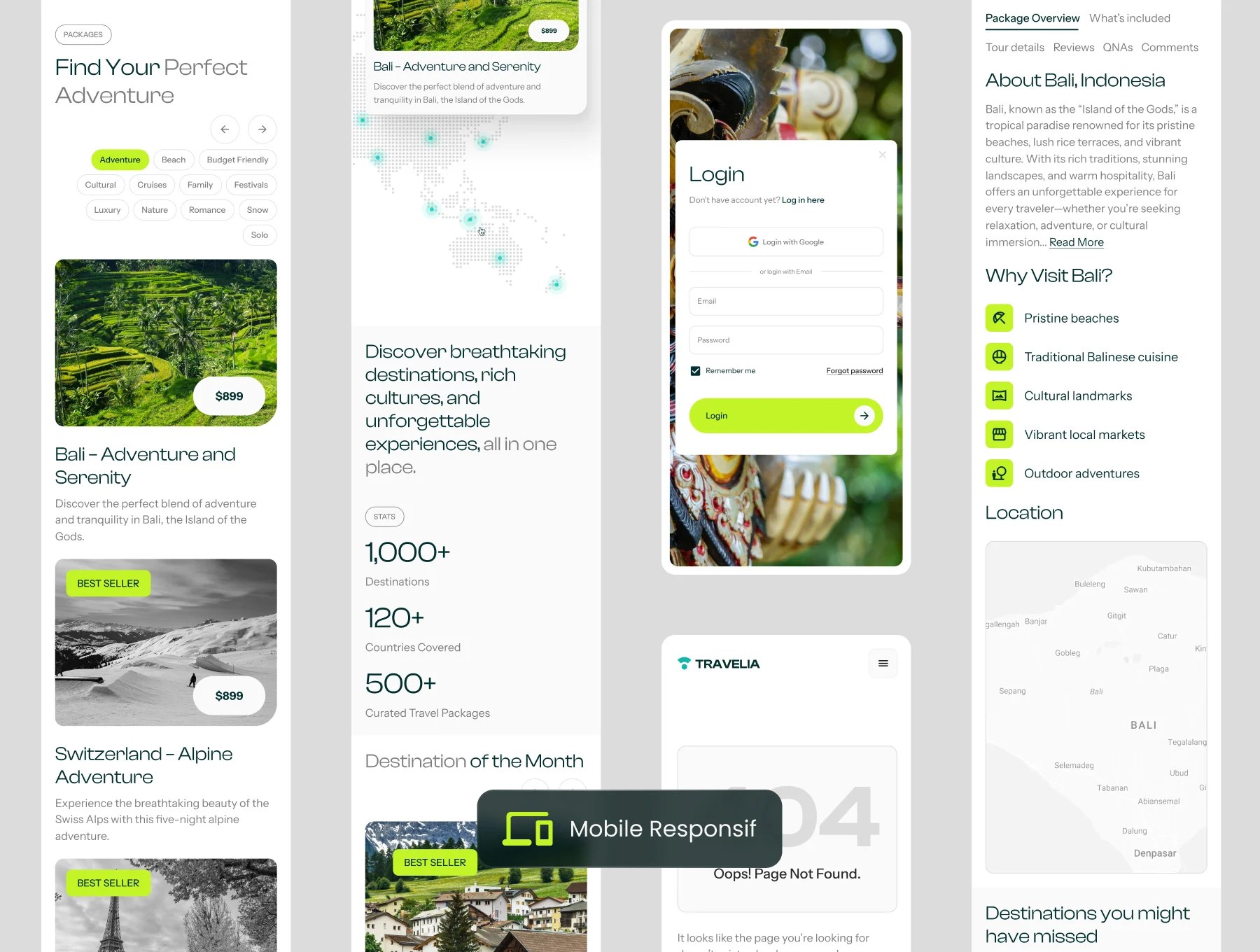 Travelia – Modern Travel Booking Web UI Kit 5