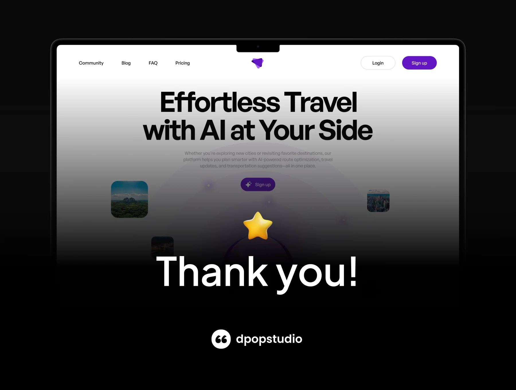 Travelick - AI Travelel Website UI KIT 8