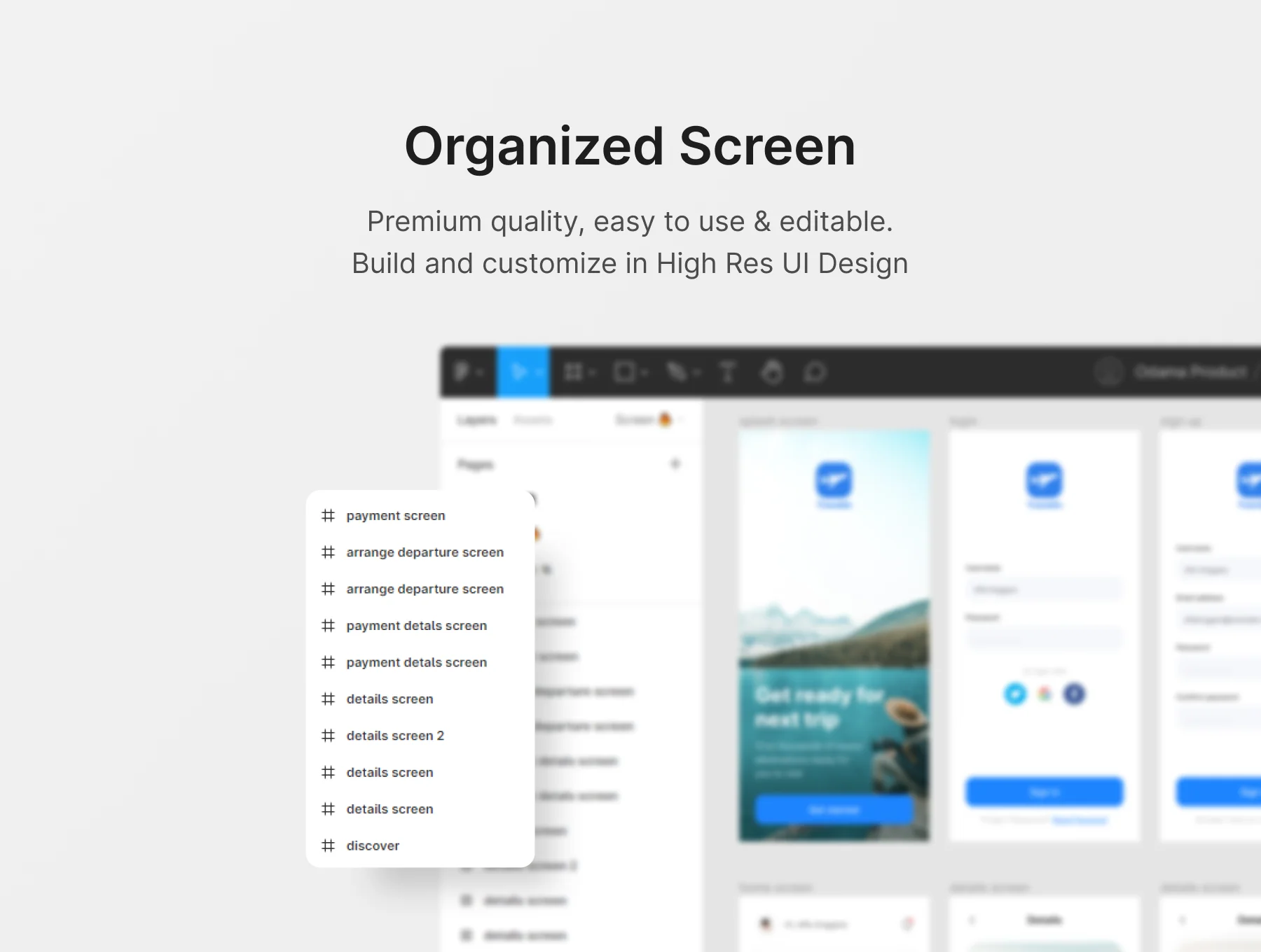 Travelin Mobile App UI KIT 5