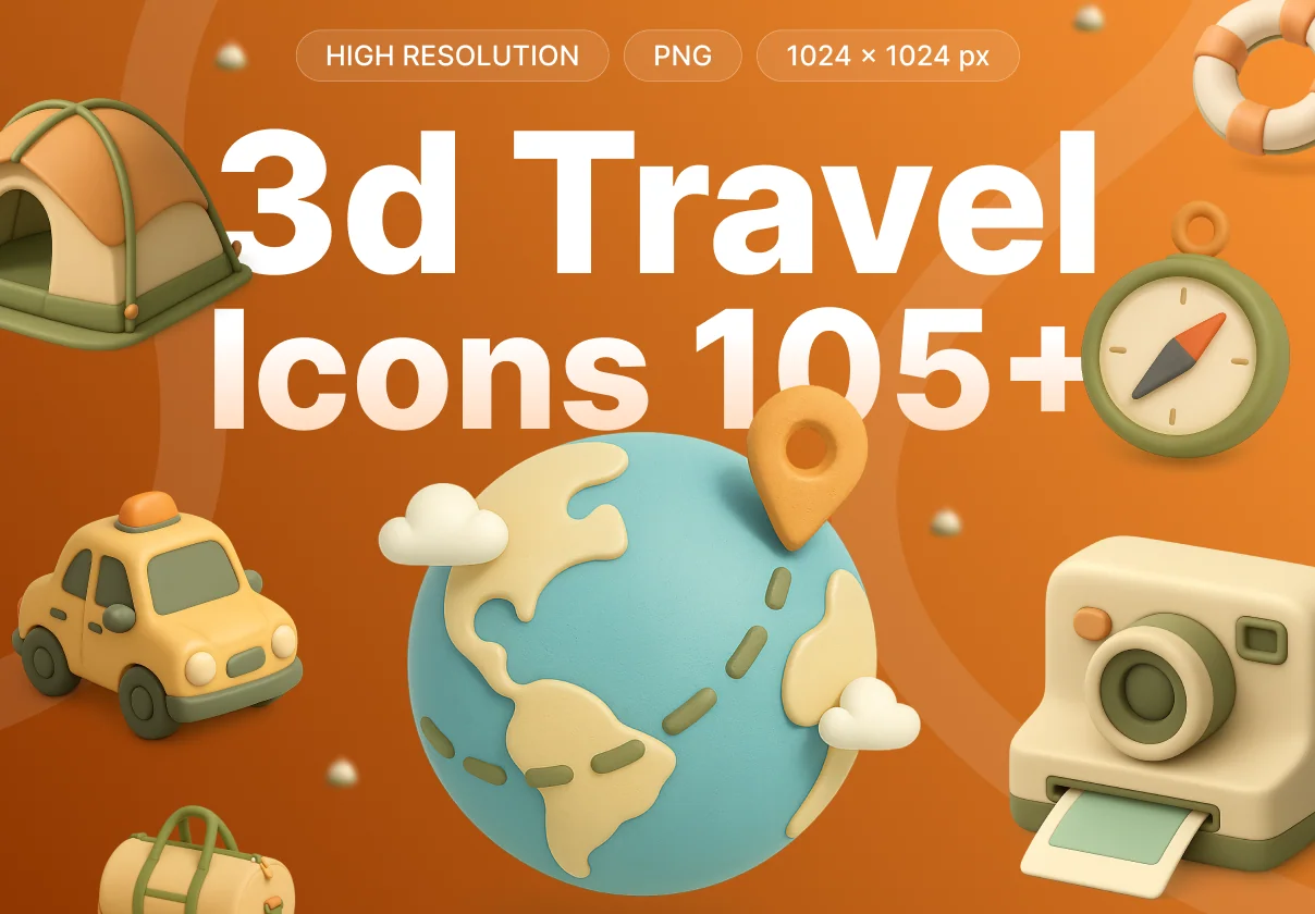 Traveling 3D Assets