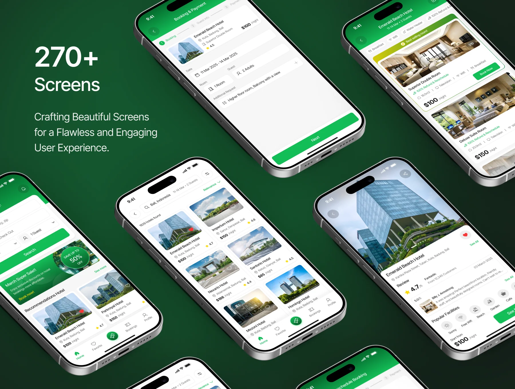 Travelio - Hotel Booking App UI KIT 3