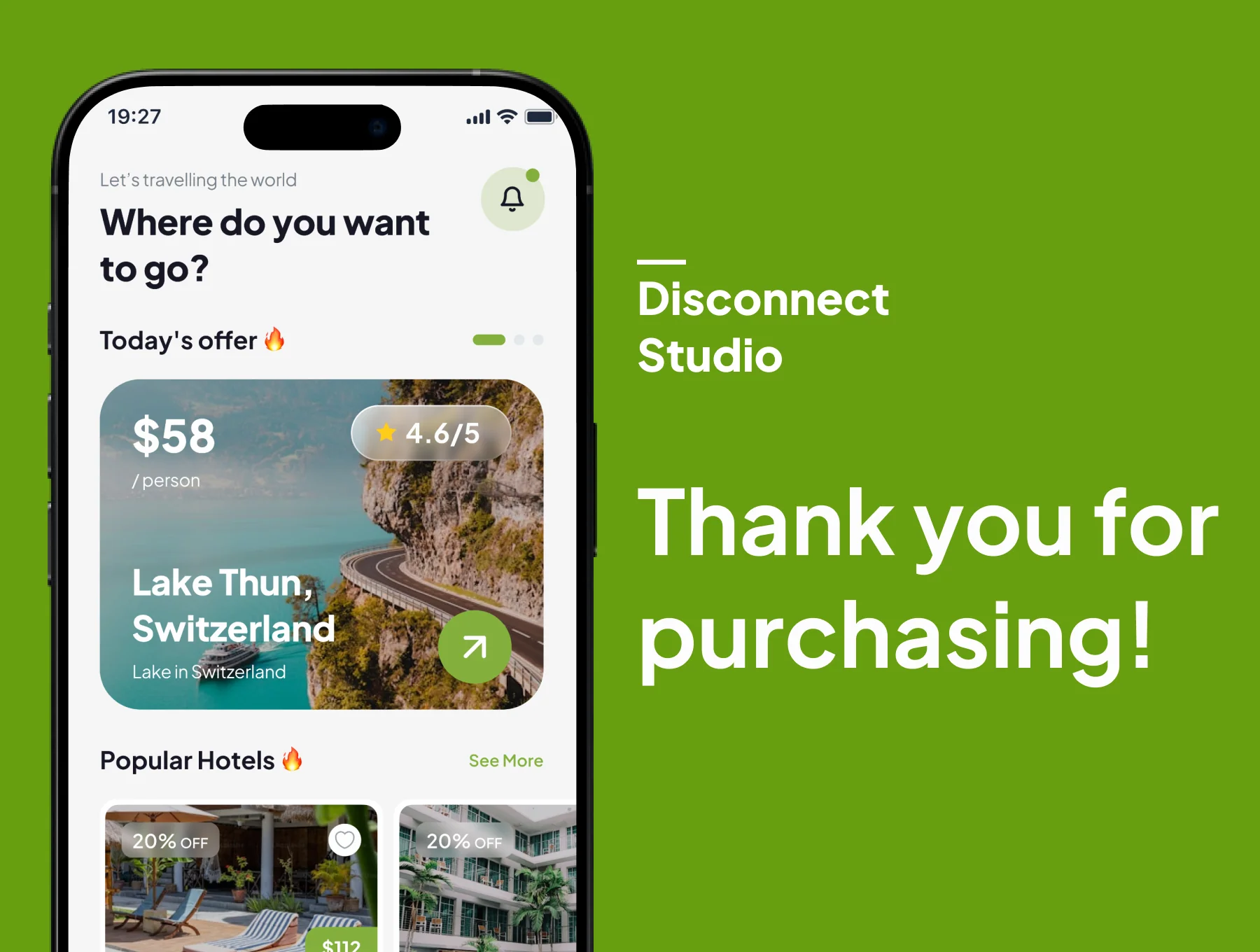 Travella - Travel Mobile App UI Kits 6