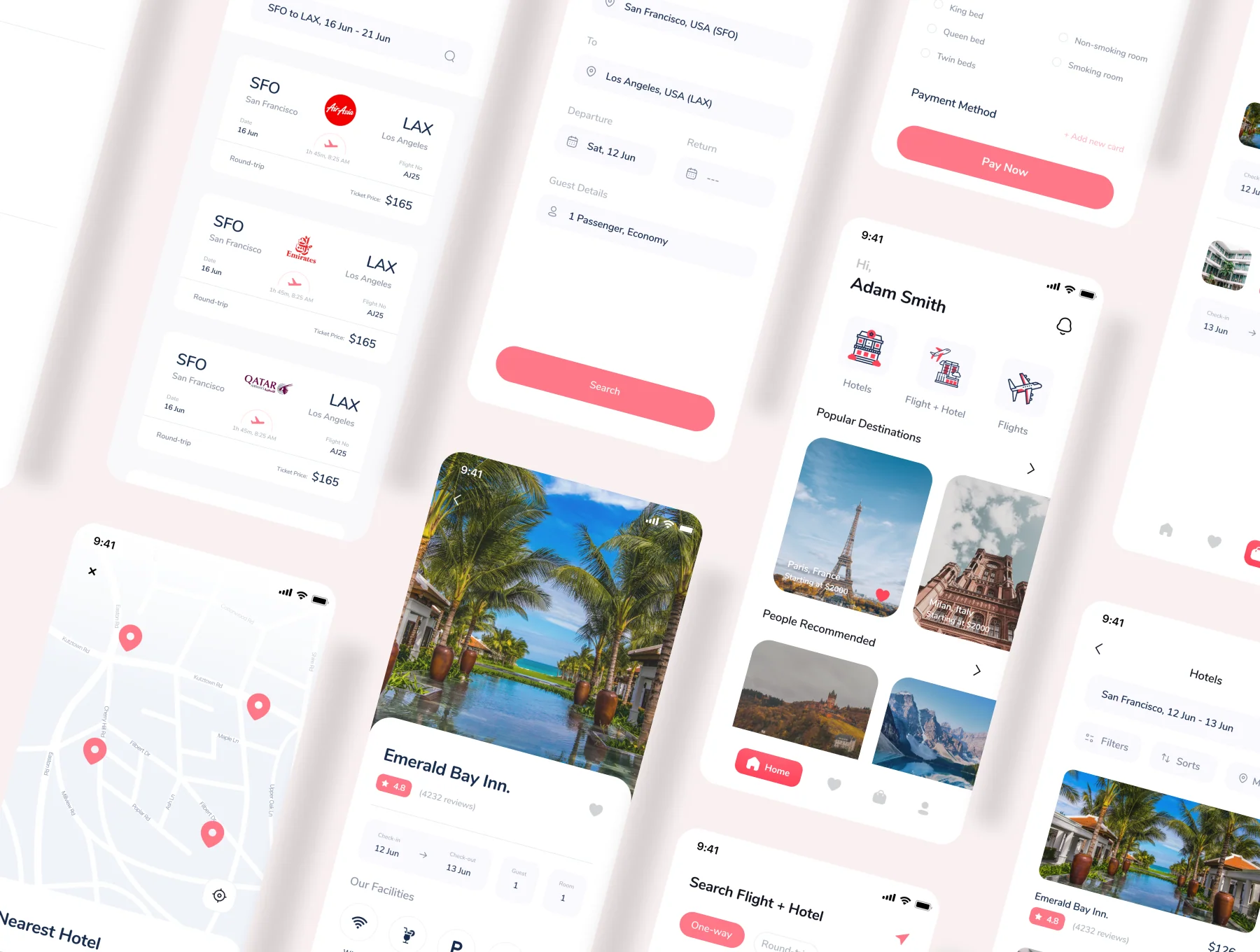 Travelmania - Hotel & Flight Booking App 3