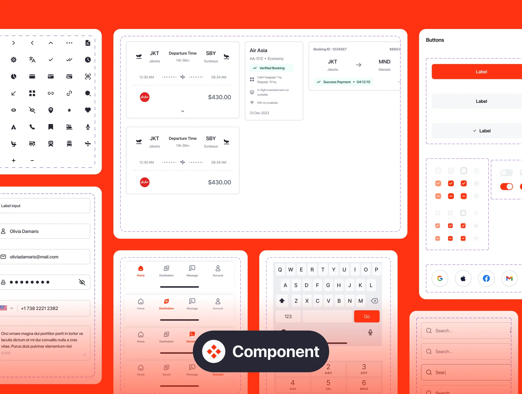 Traveloop - Traveling App UI Kit 5