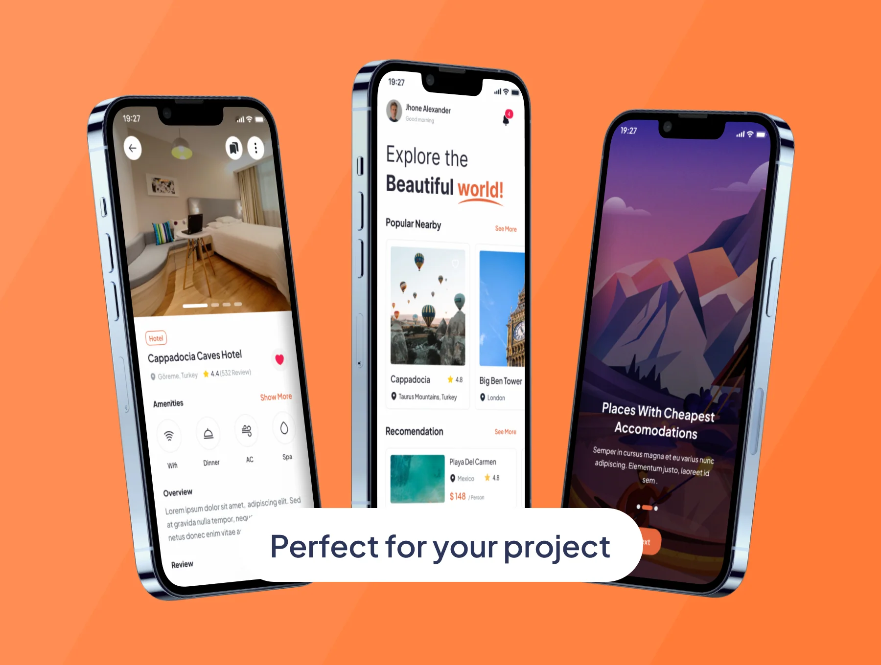Travelory - Travel Mobile App UI Kit 4
