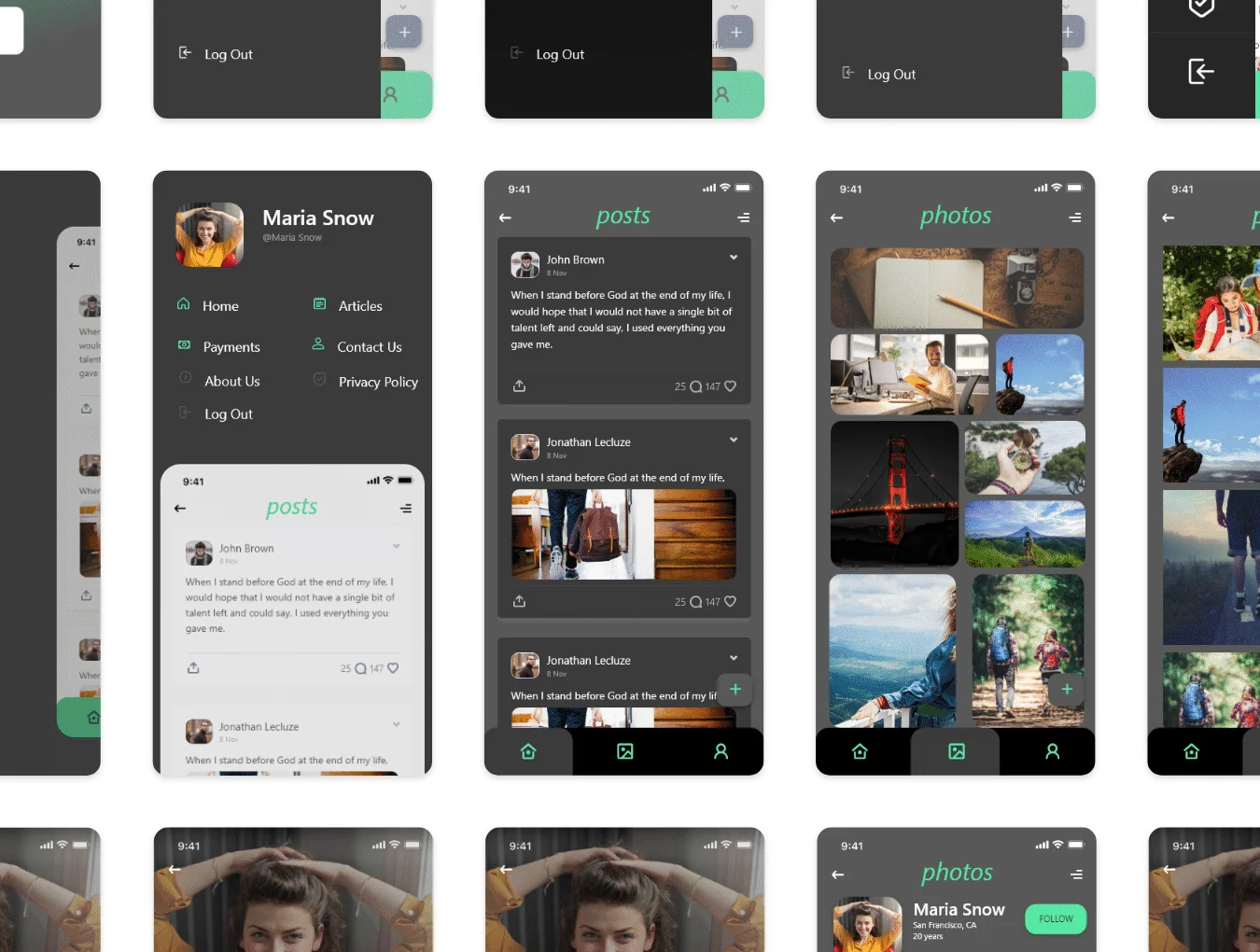 Travelr App UI Kit 2