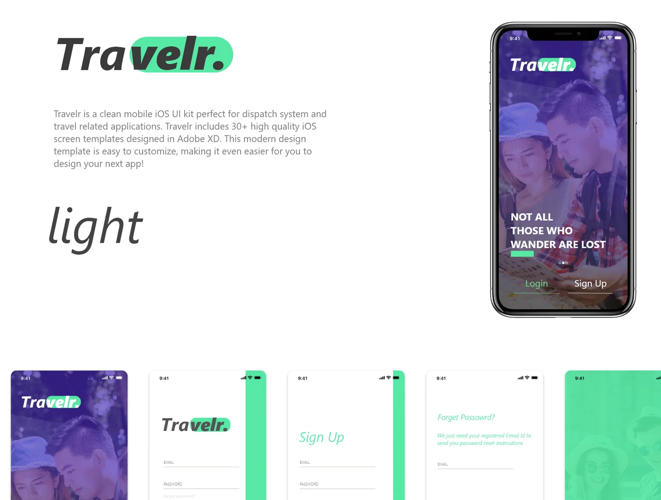 Travelr App UI Kit 4