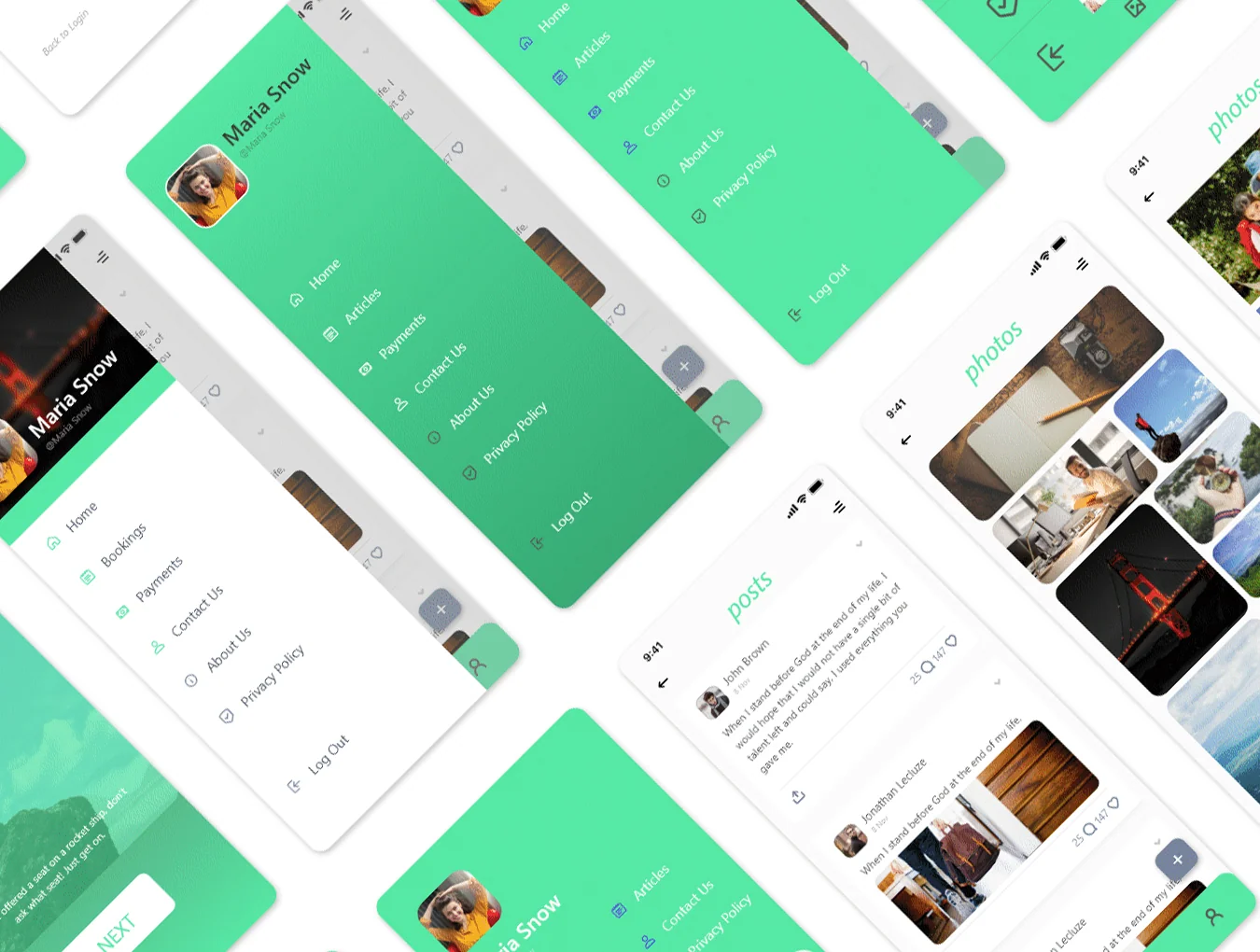 Travelr App UI Kit 6