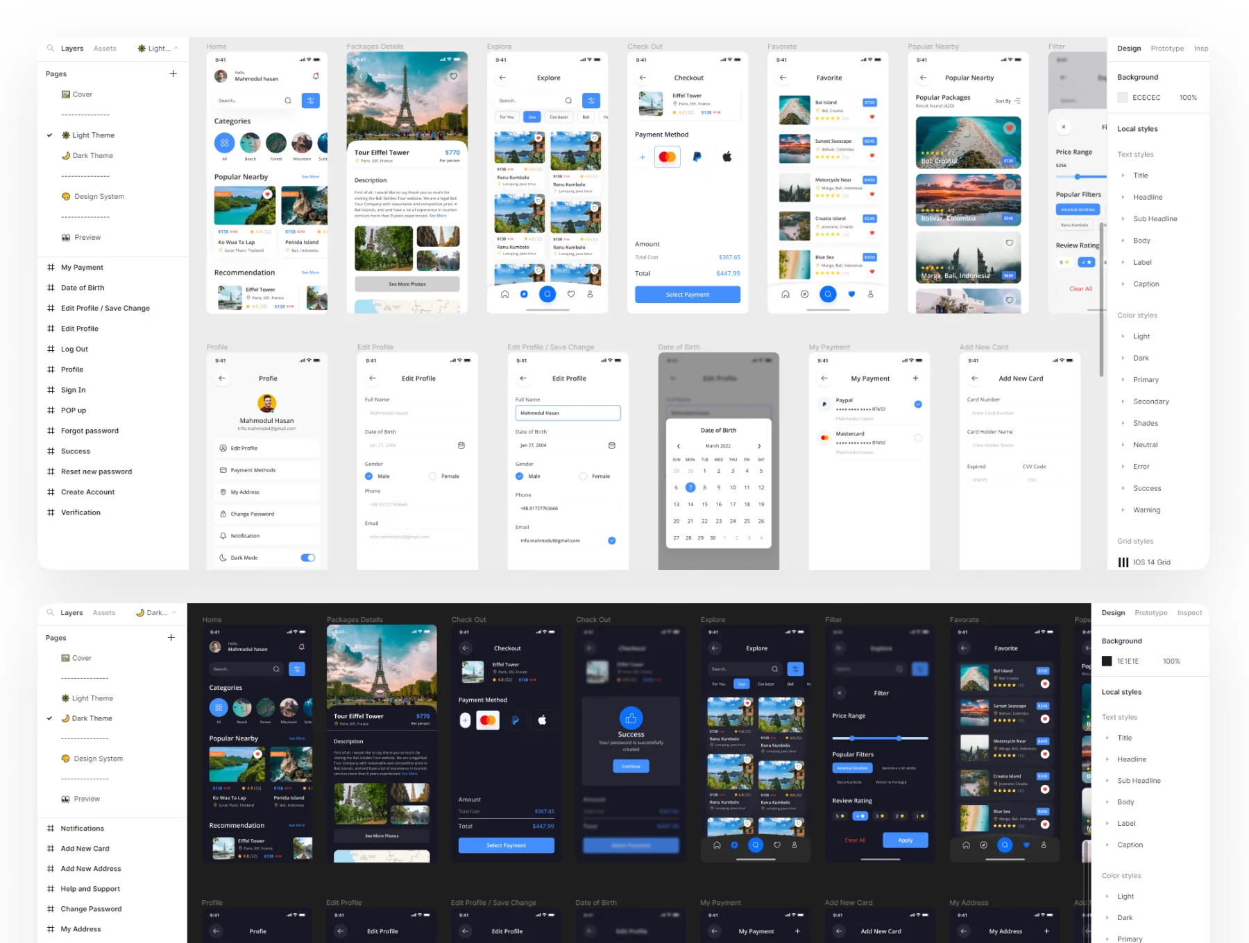 Traveltor - Travel App UI Kit 4