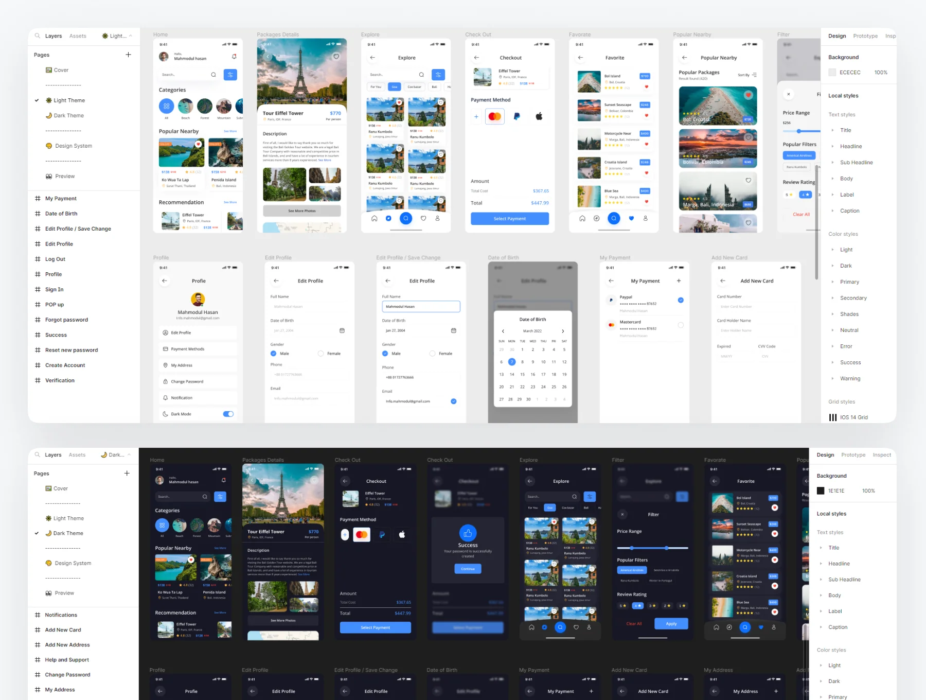 Traveltor - Travel Mobile App UI kit 3