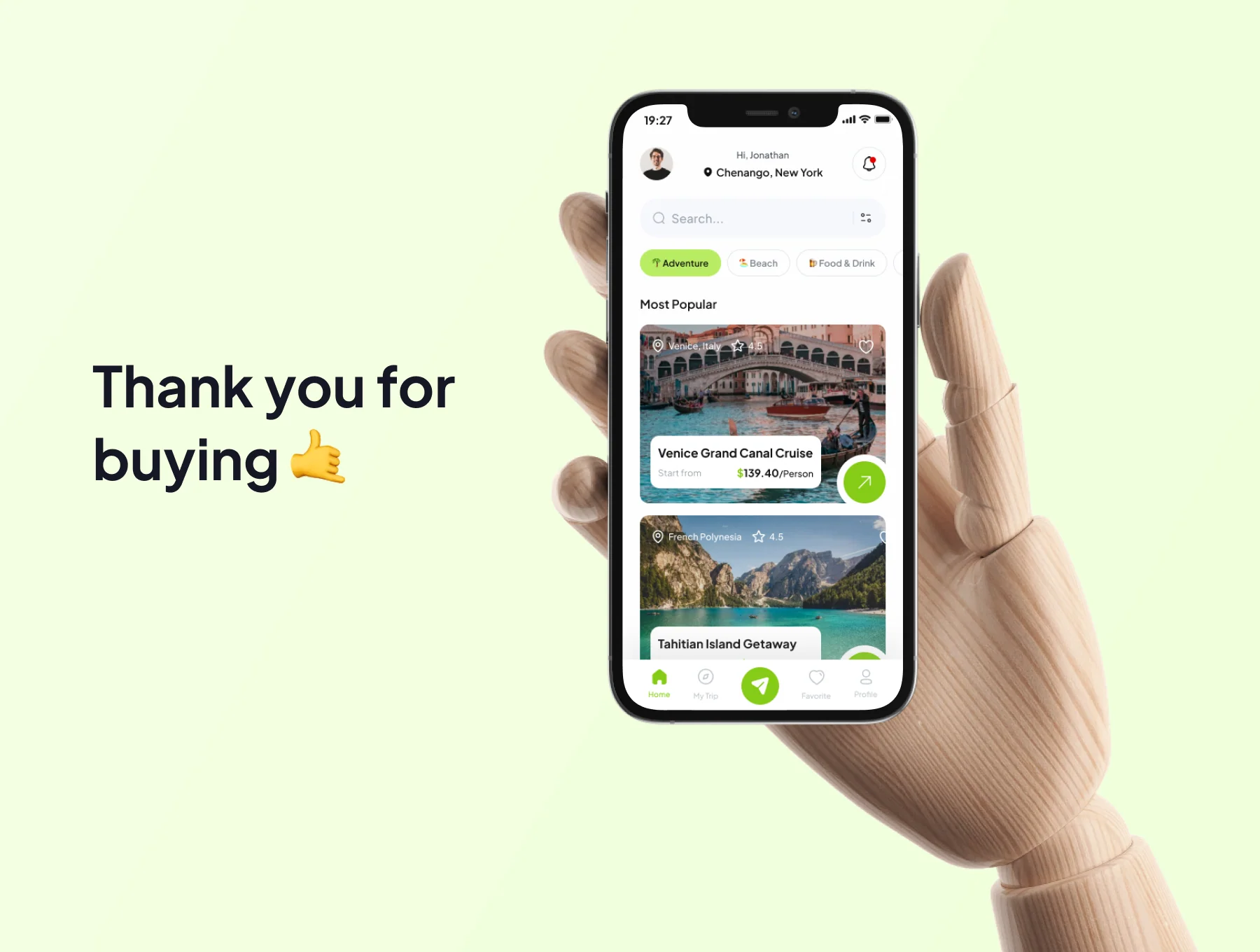 Travely - AI Trip Planner Premium UI KIts App 6
