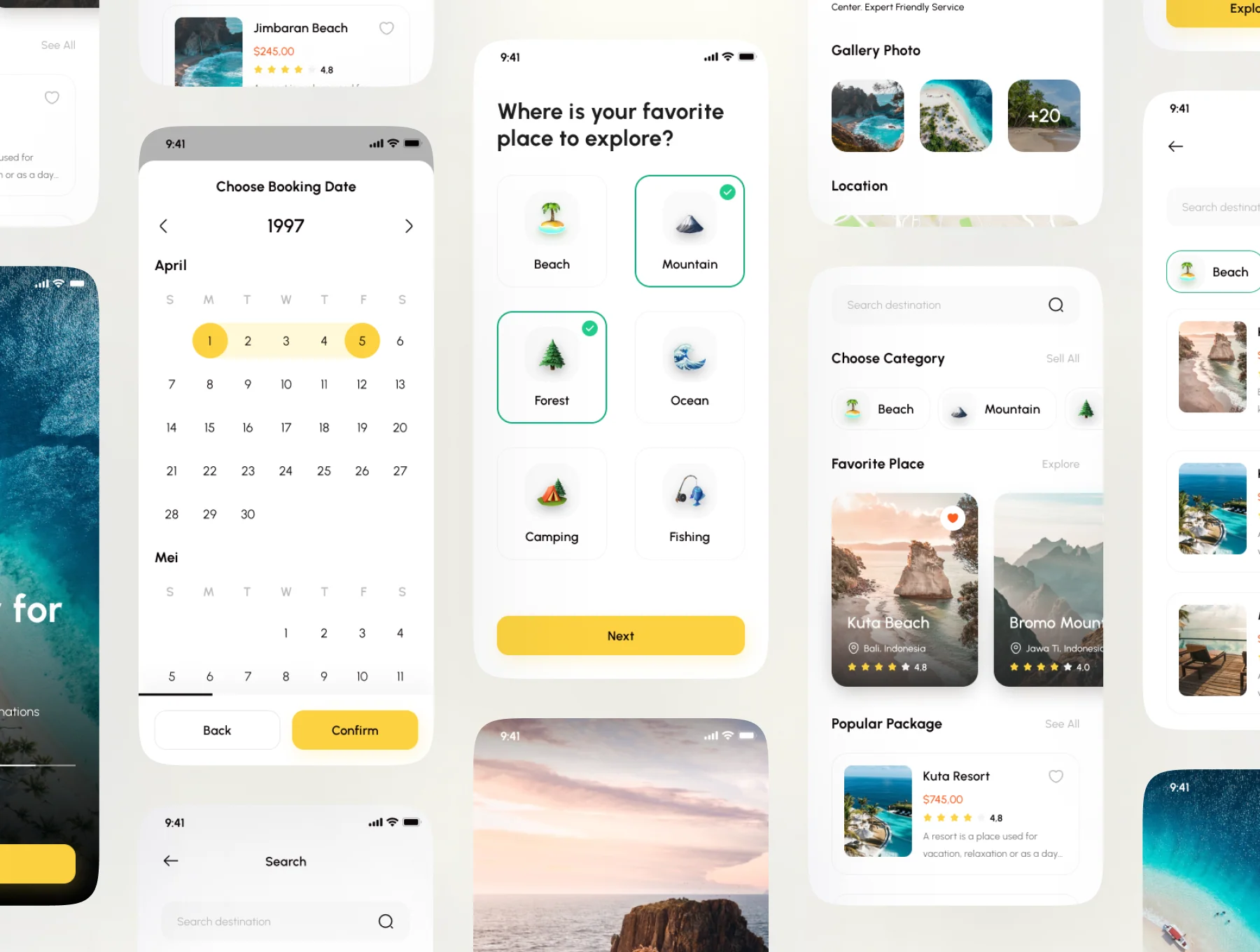 Traver - Traveling UI Kit Apps 4