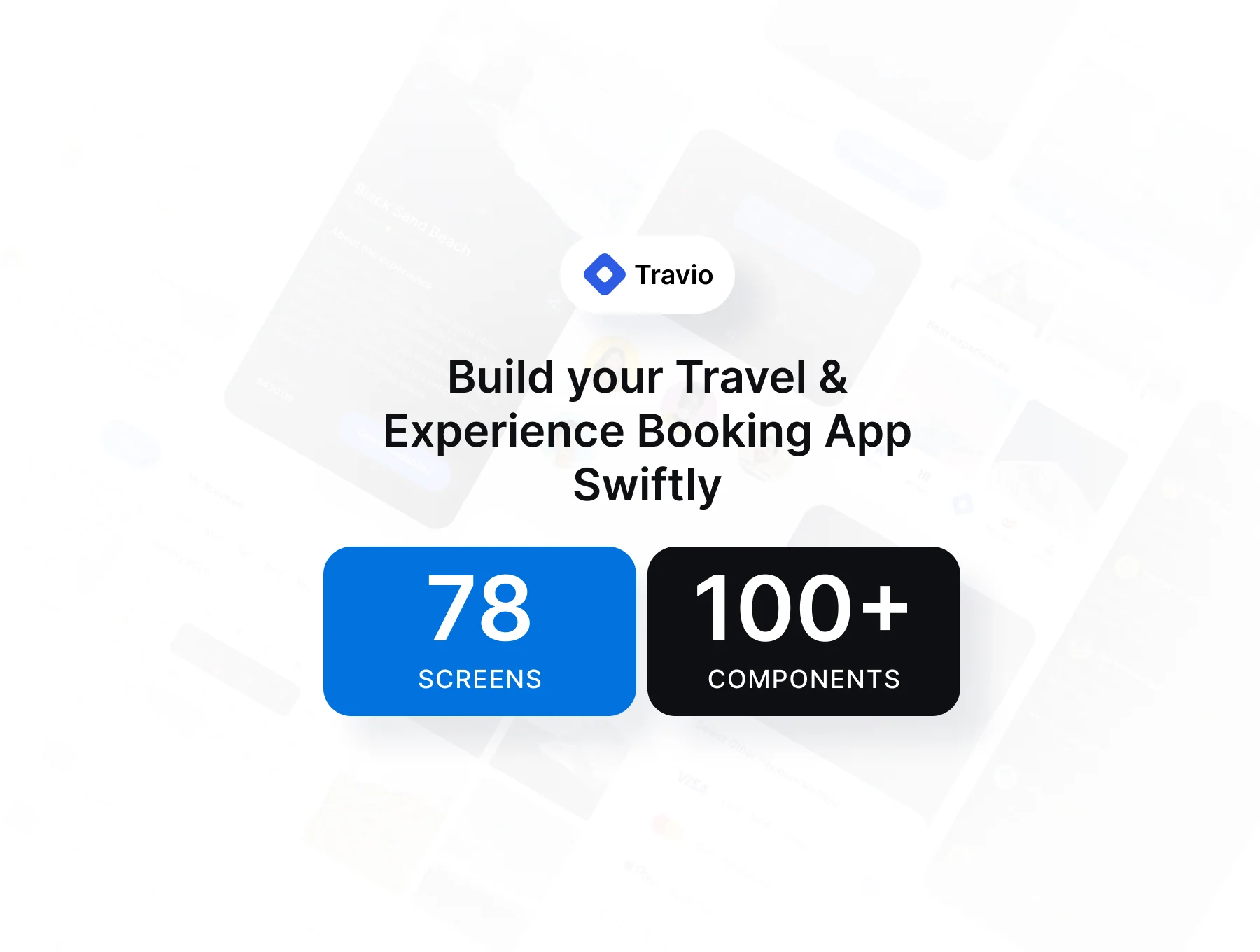 Travio - Travel & Experience Booking App UI Kit 2