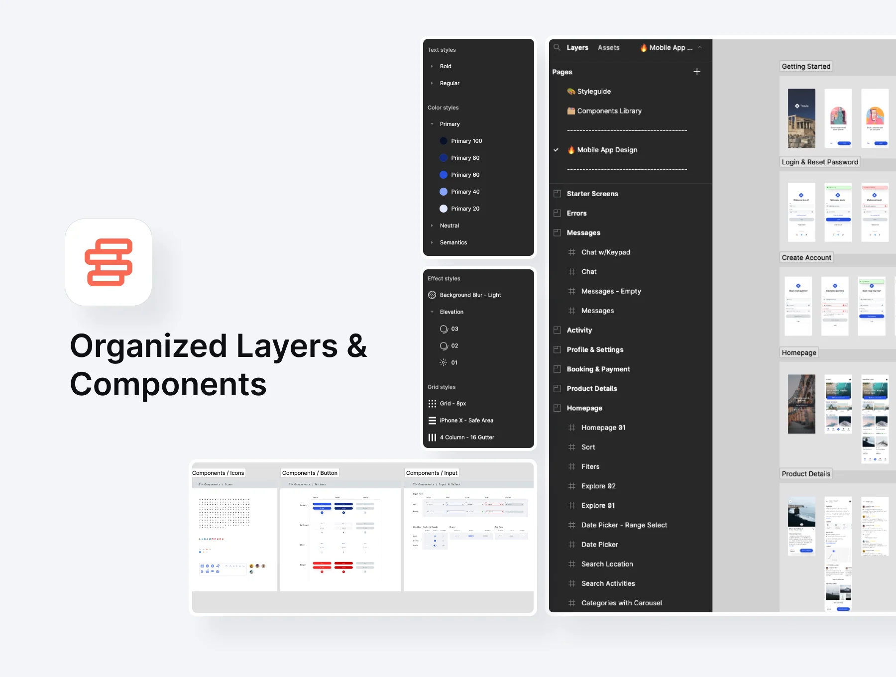 Travio - Travel & Experience Booking App UI Kit 6