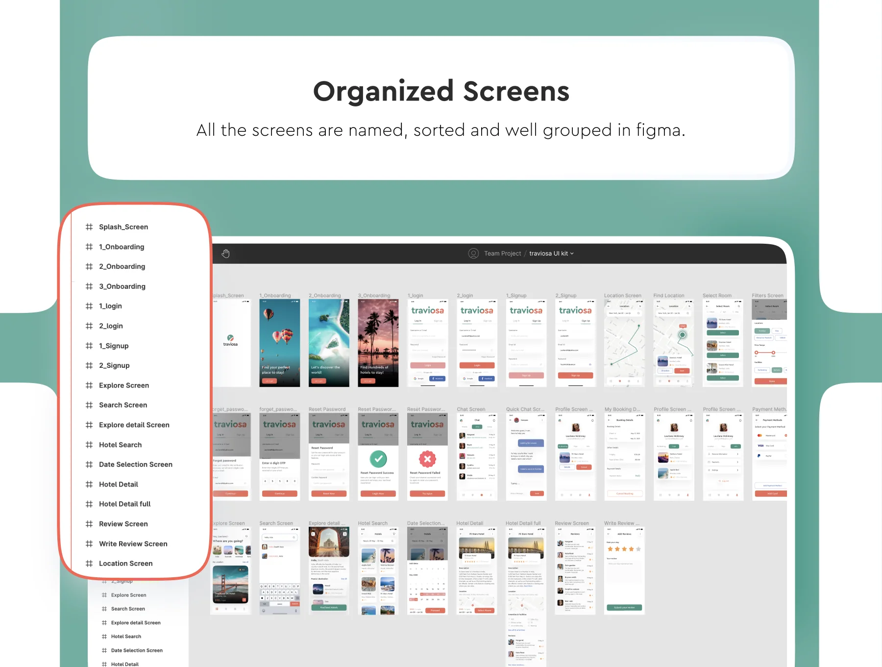 Traviosa - Travel App UI KIT Design 3