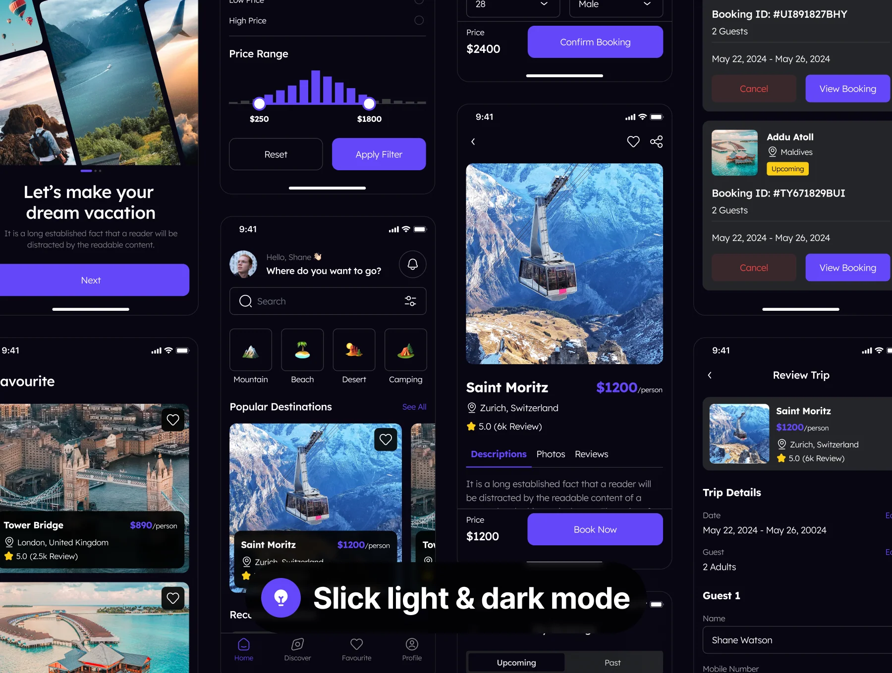 Travo - Travel Agency App UI Kit 7