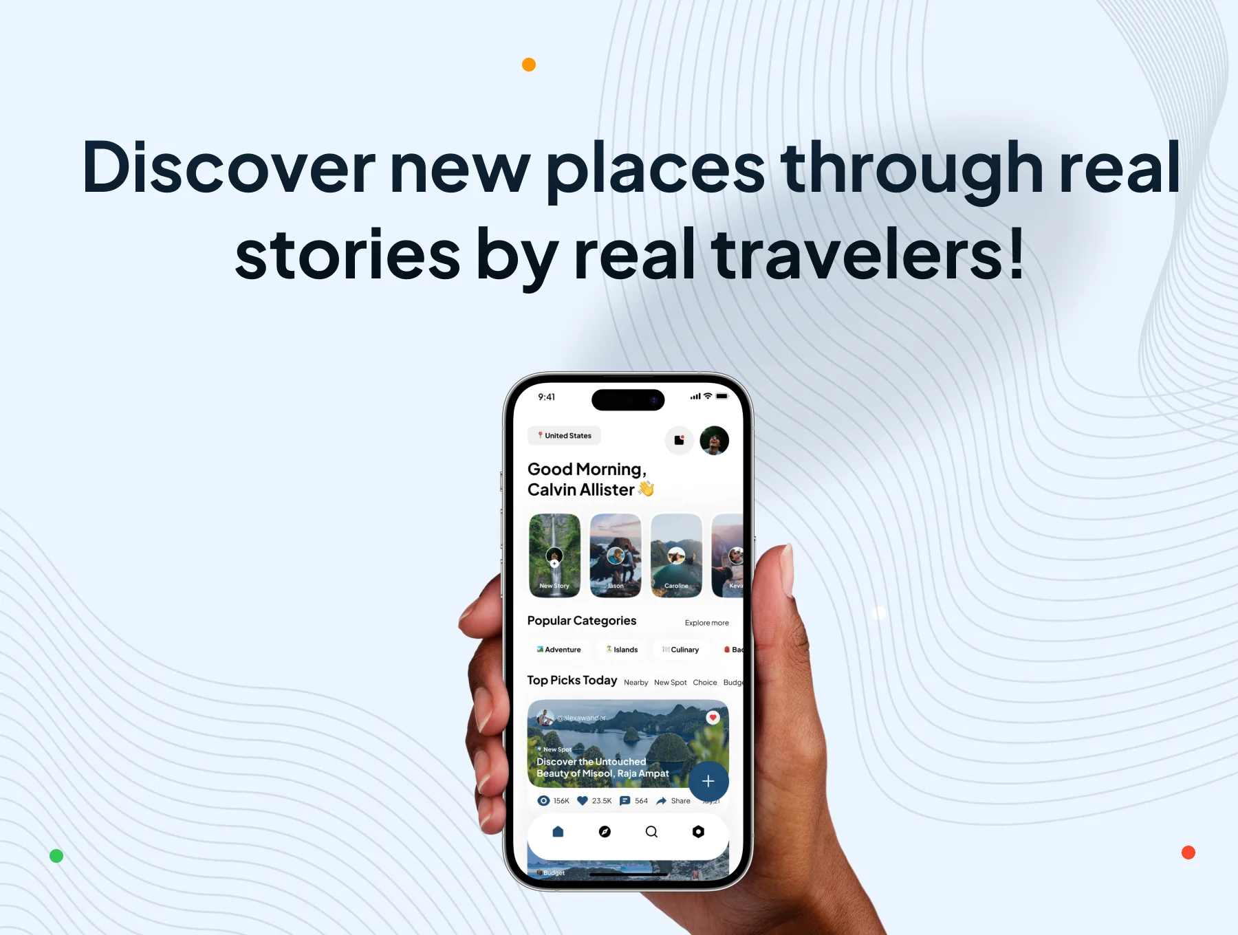 Travora - Premium Travel News & Creator App UI Kit 8
