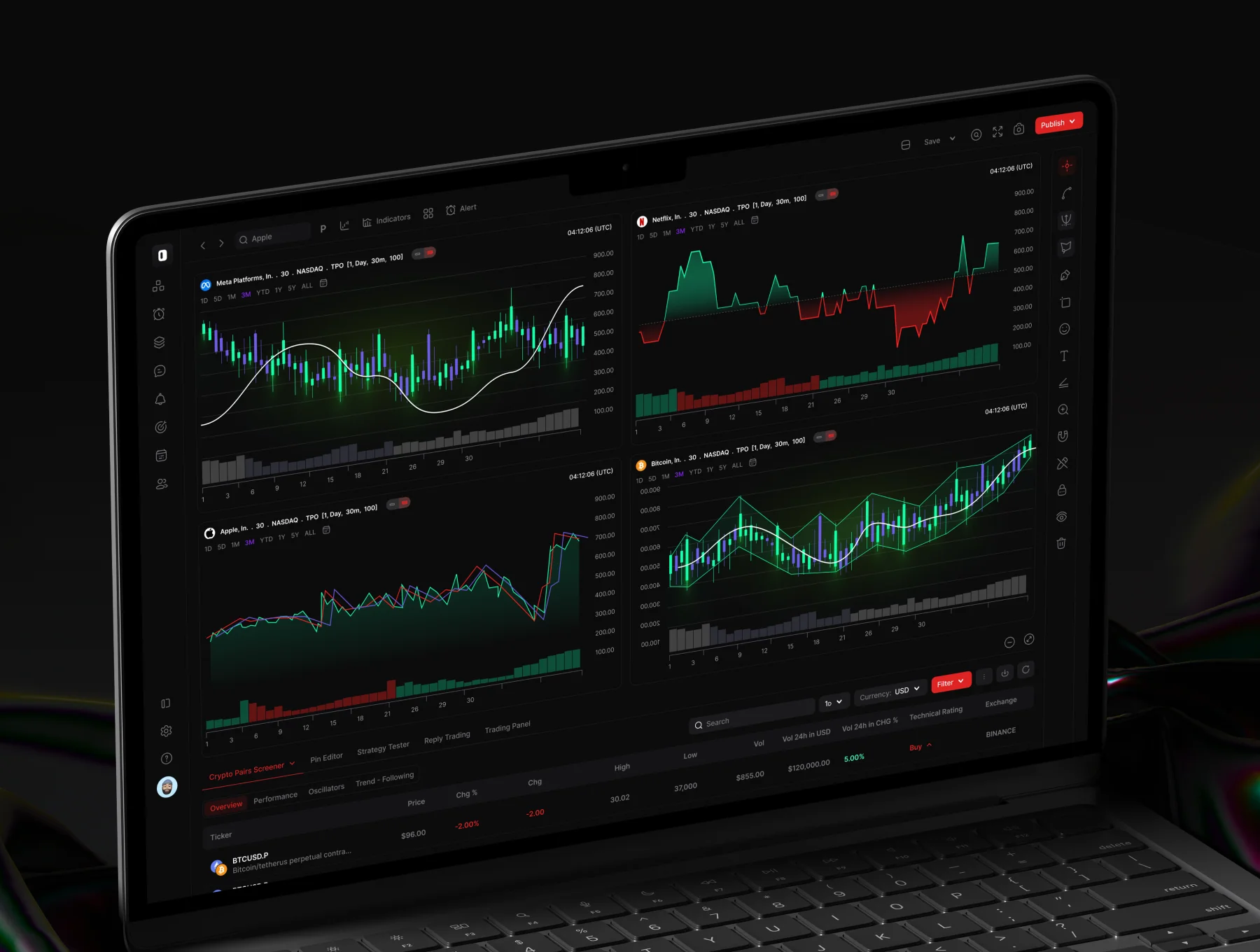 Trd - Trading Platform/Dashboard 4