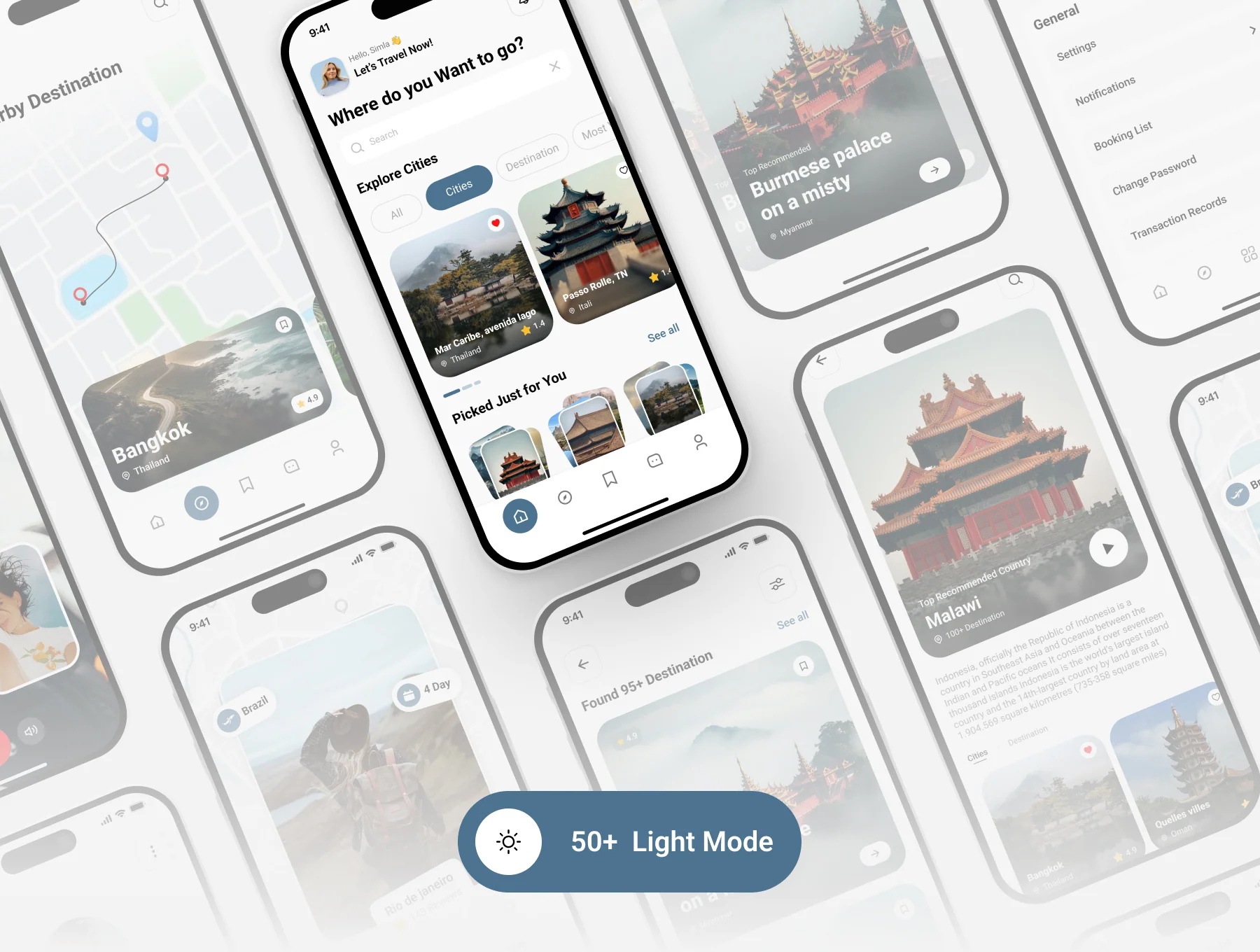 Trekken | Modern Travel App UI Kit 3