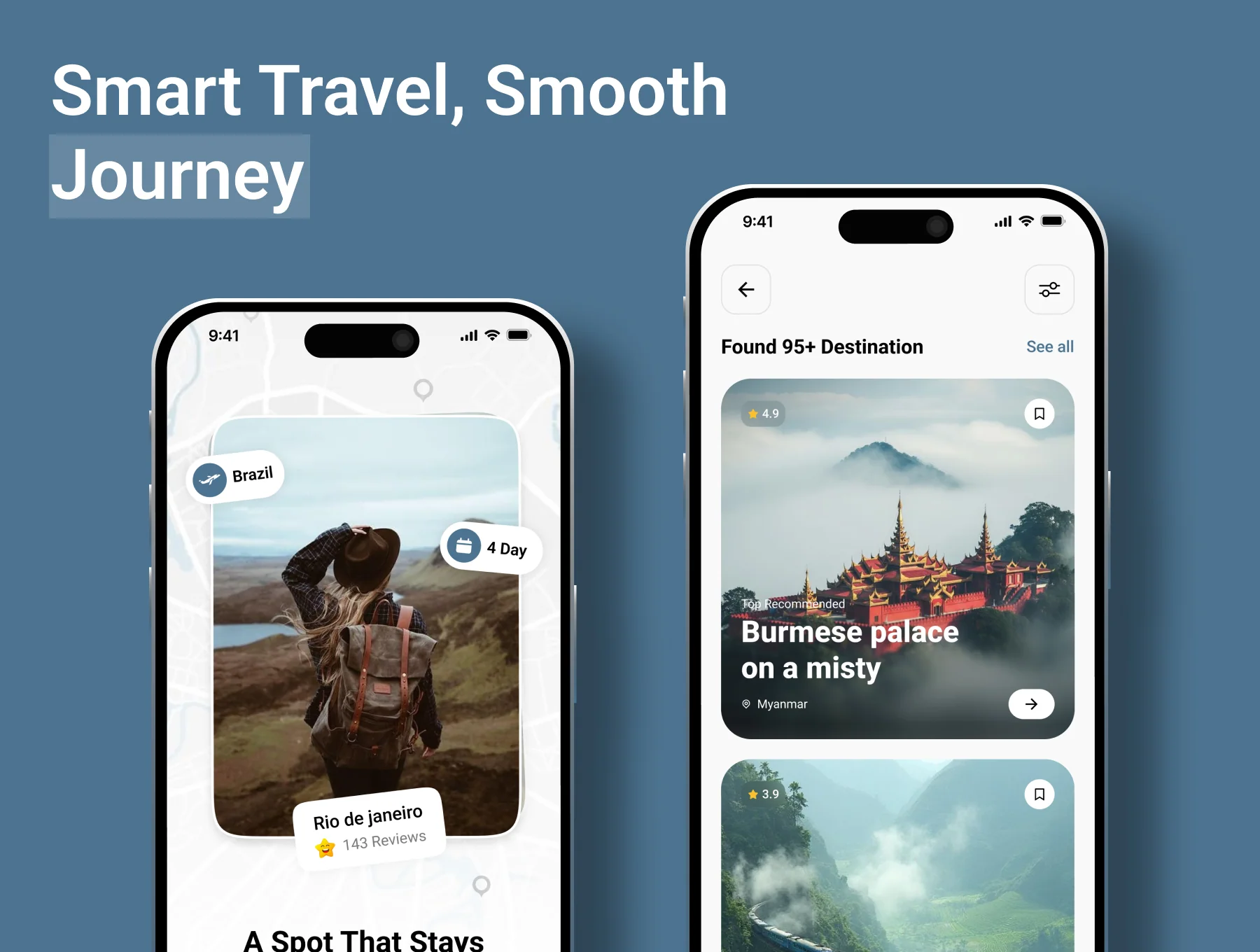 Trekken | Modern Travel App UI Kit 4