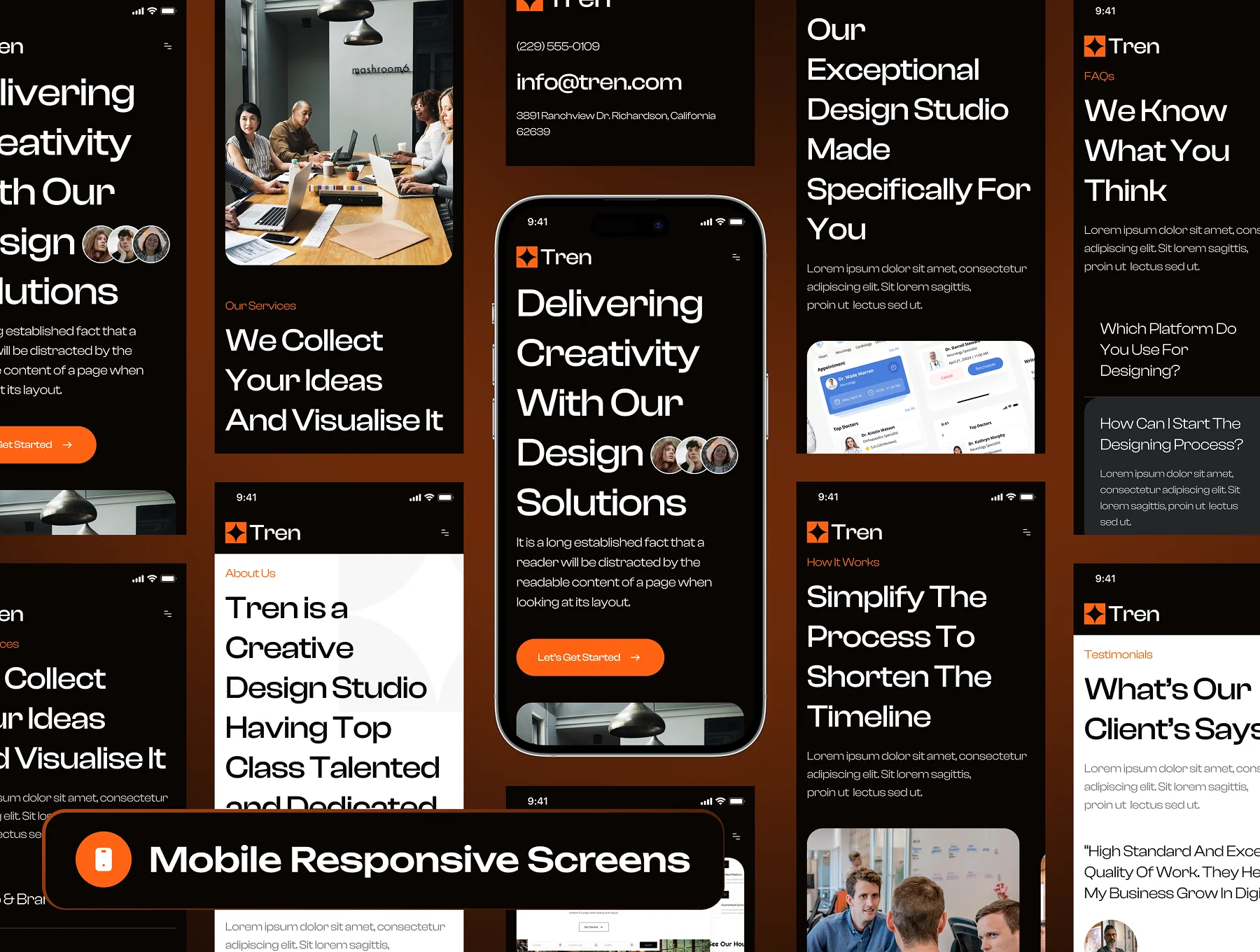 Tren - Digital Agency Website Framer Template 9