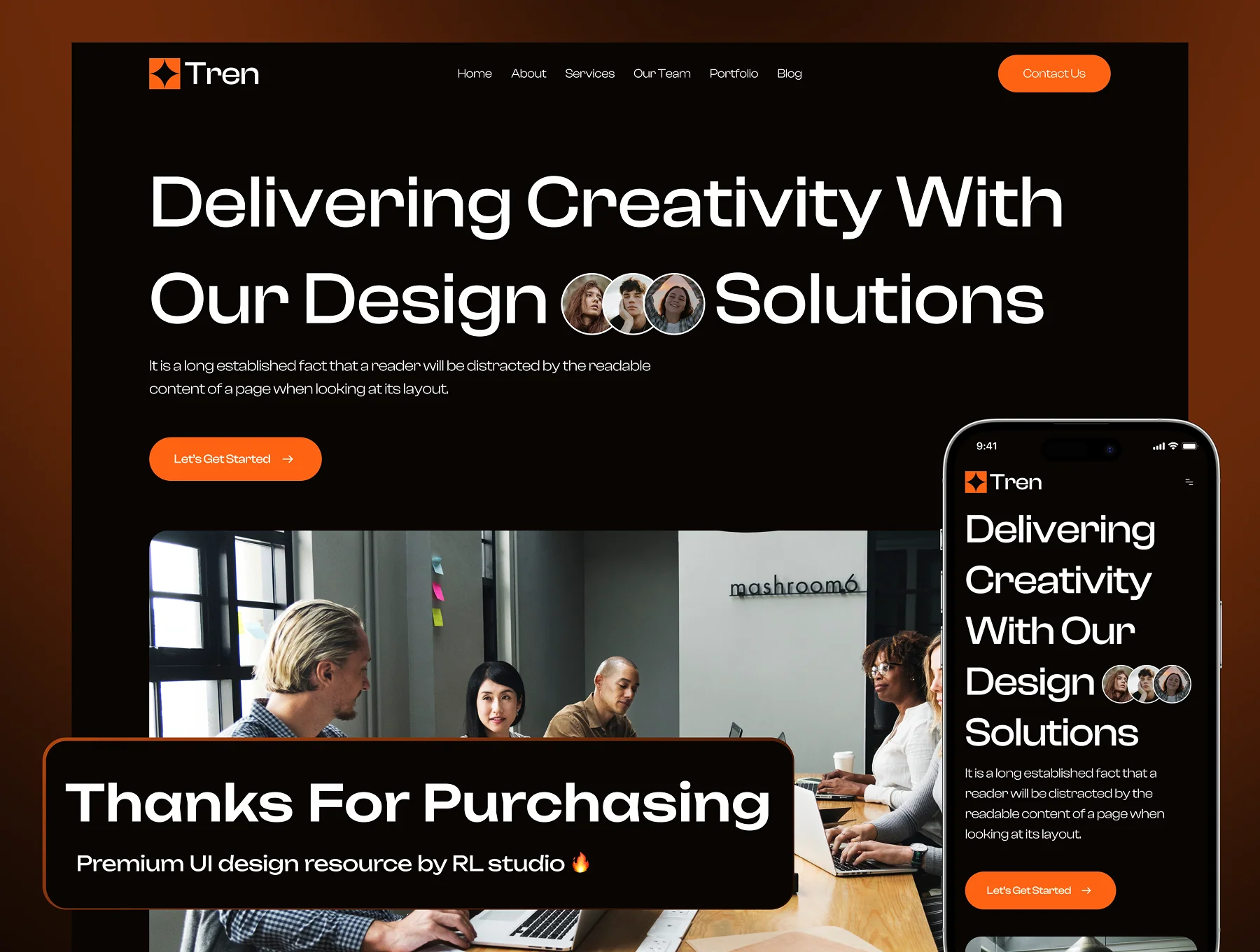 Tren - Digital Agency Website Framer Template 10