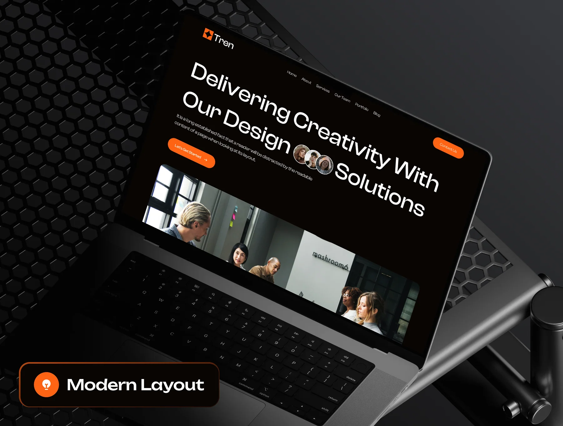 Tren - Digital Agency Website Framer Template 7