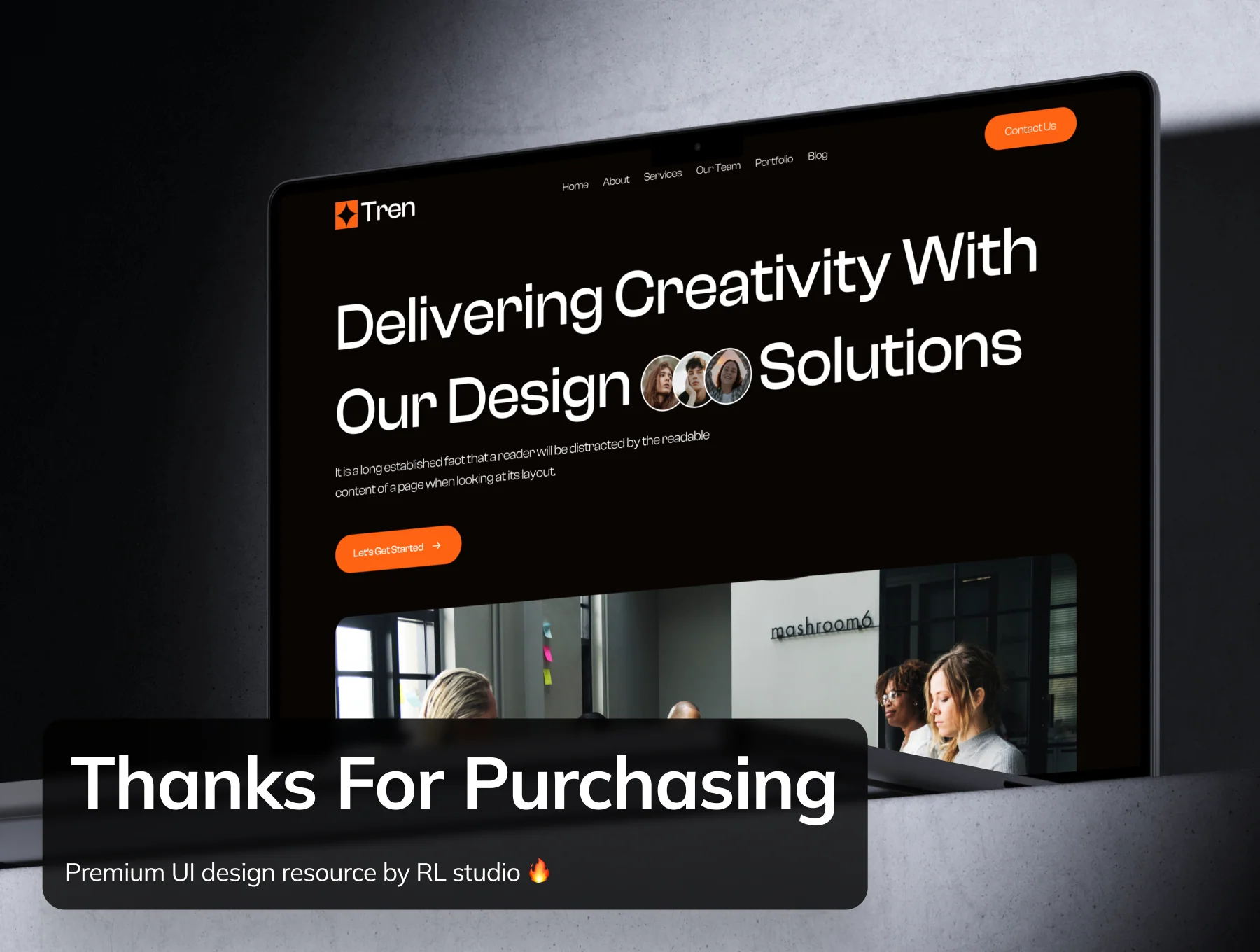 Tren - Digital Agency Website UI Kit 8