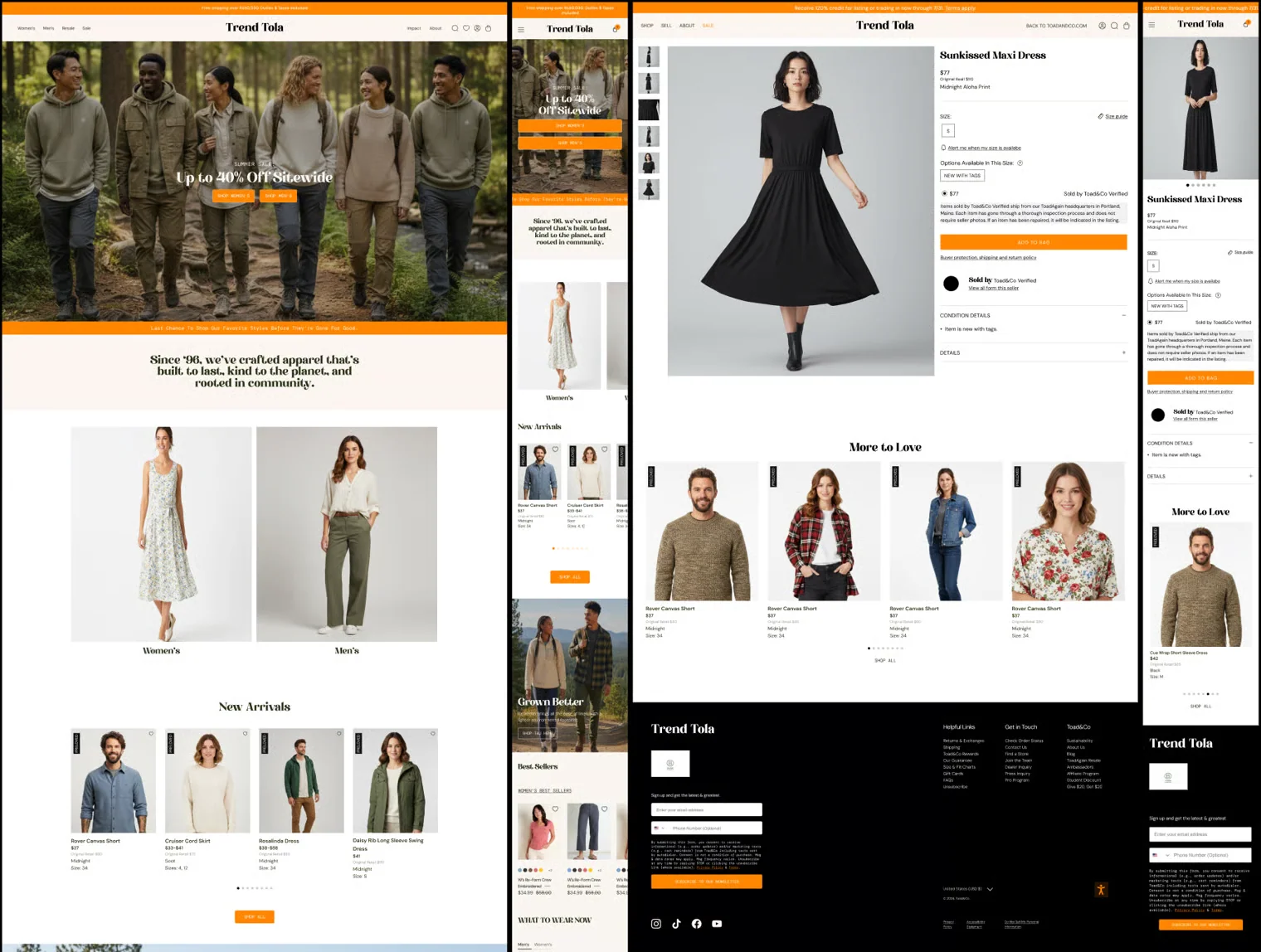 Trend Tola – Resale E-commerce UI Kit 6