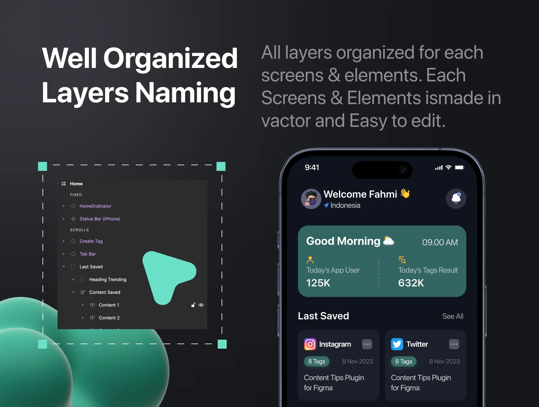 TrendTag App UI KIT 3
