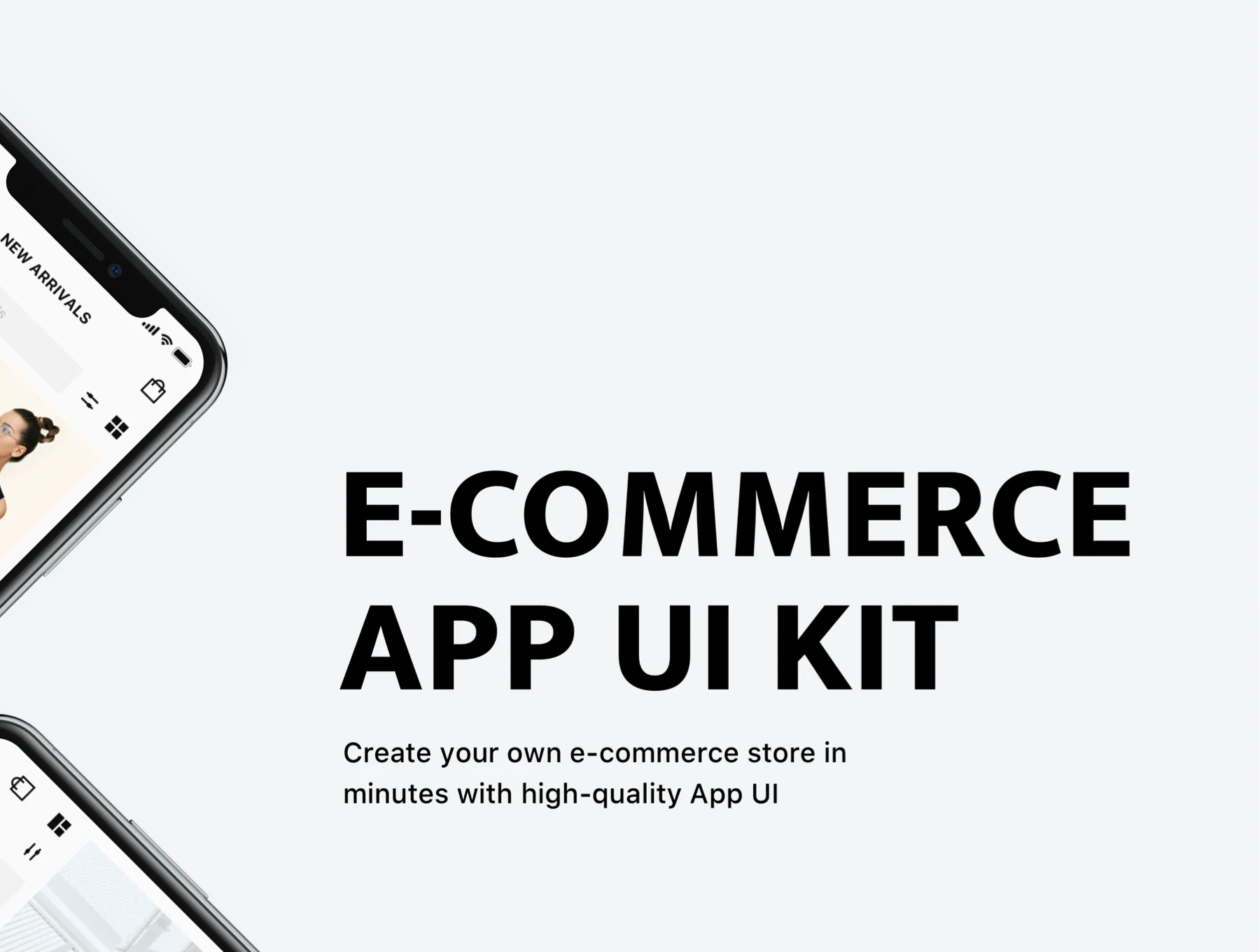 Trendy E-commerce App UI kit 2