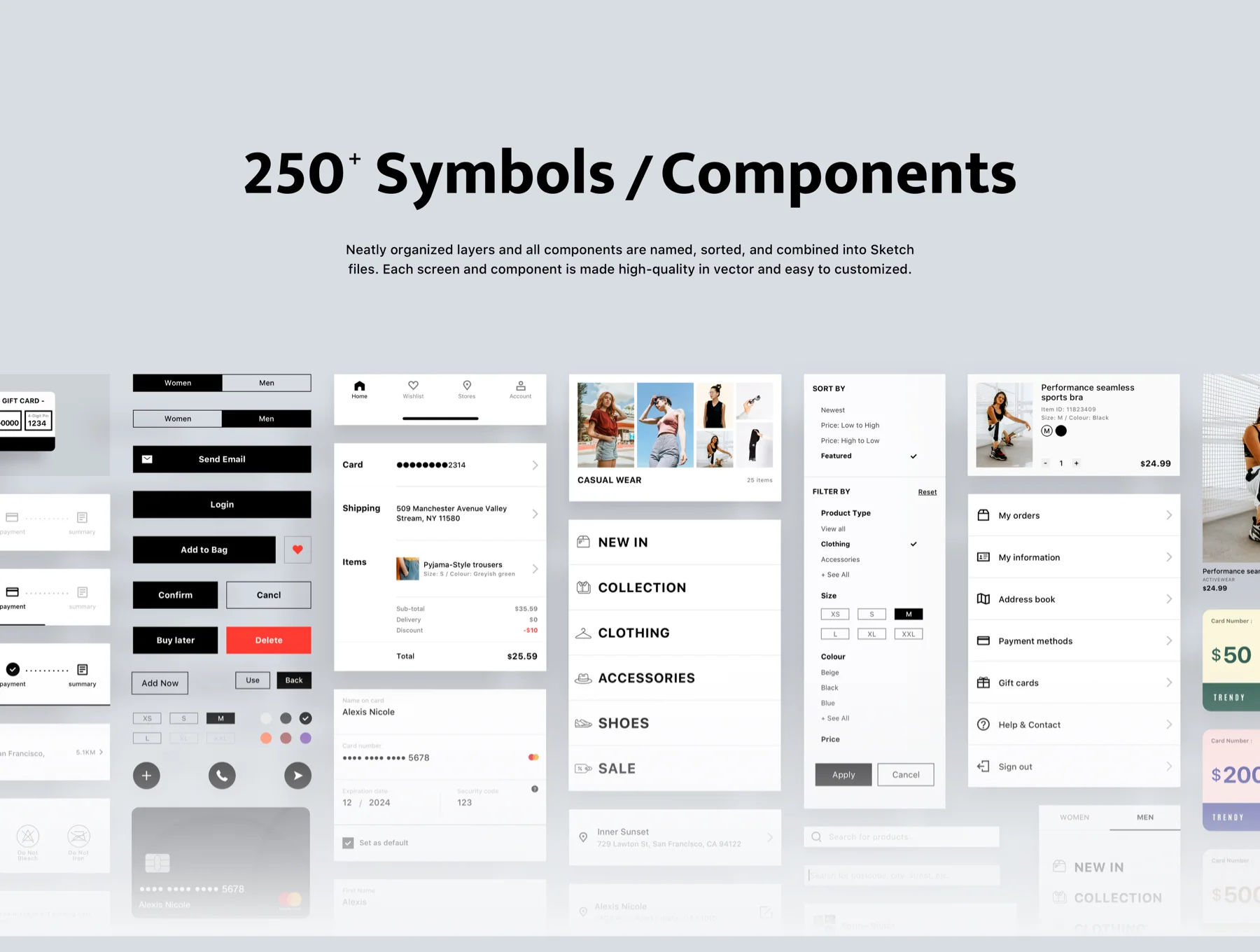 Trendy E-commerce App UI kit 7