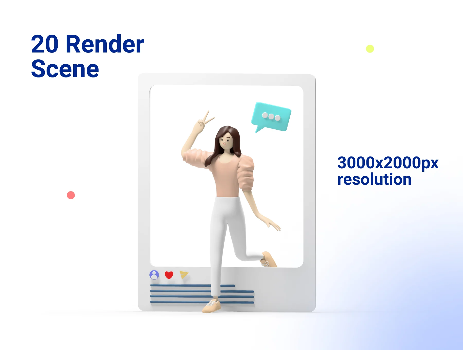 Trendz 3D Illustration 9