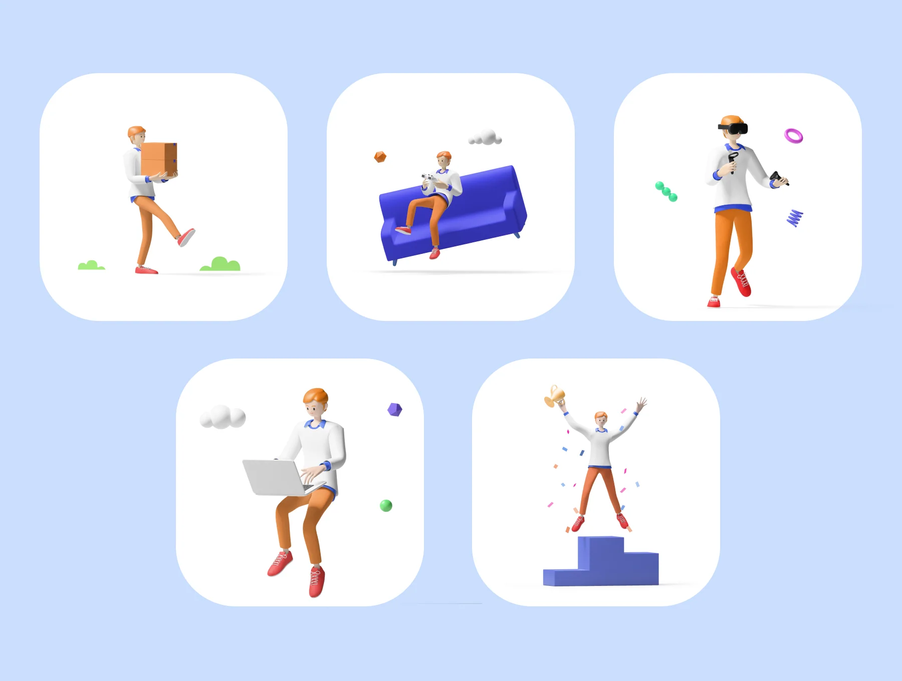 Trendz 3D Illustration 3