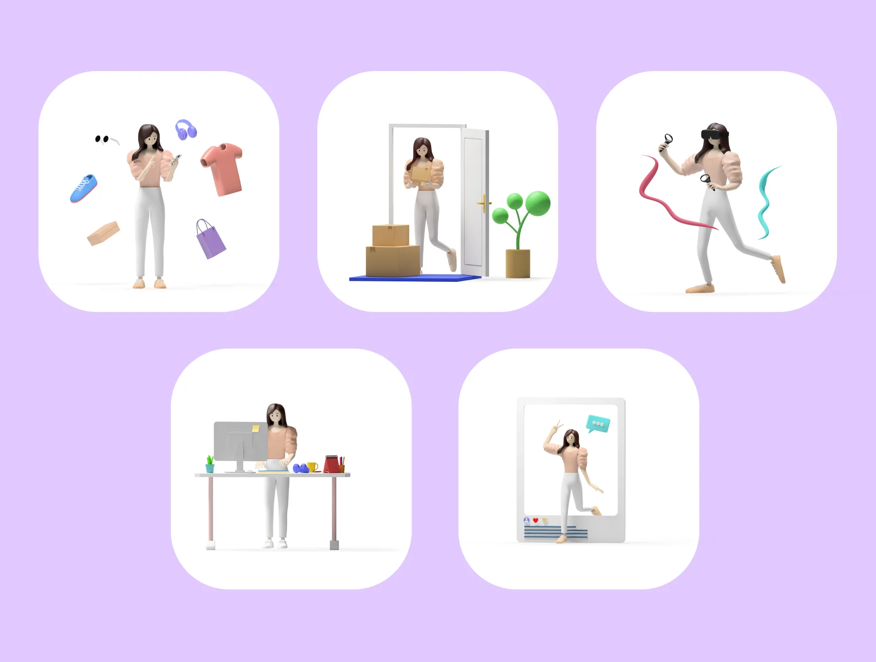 Trendz 3D Illustration 4