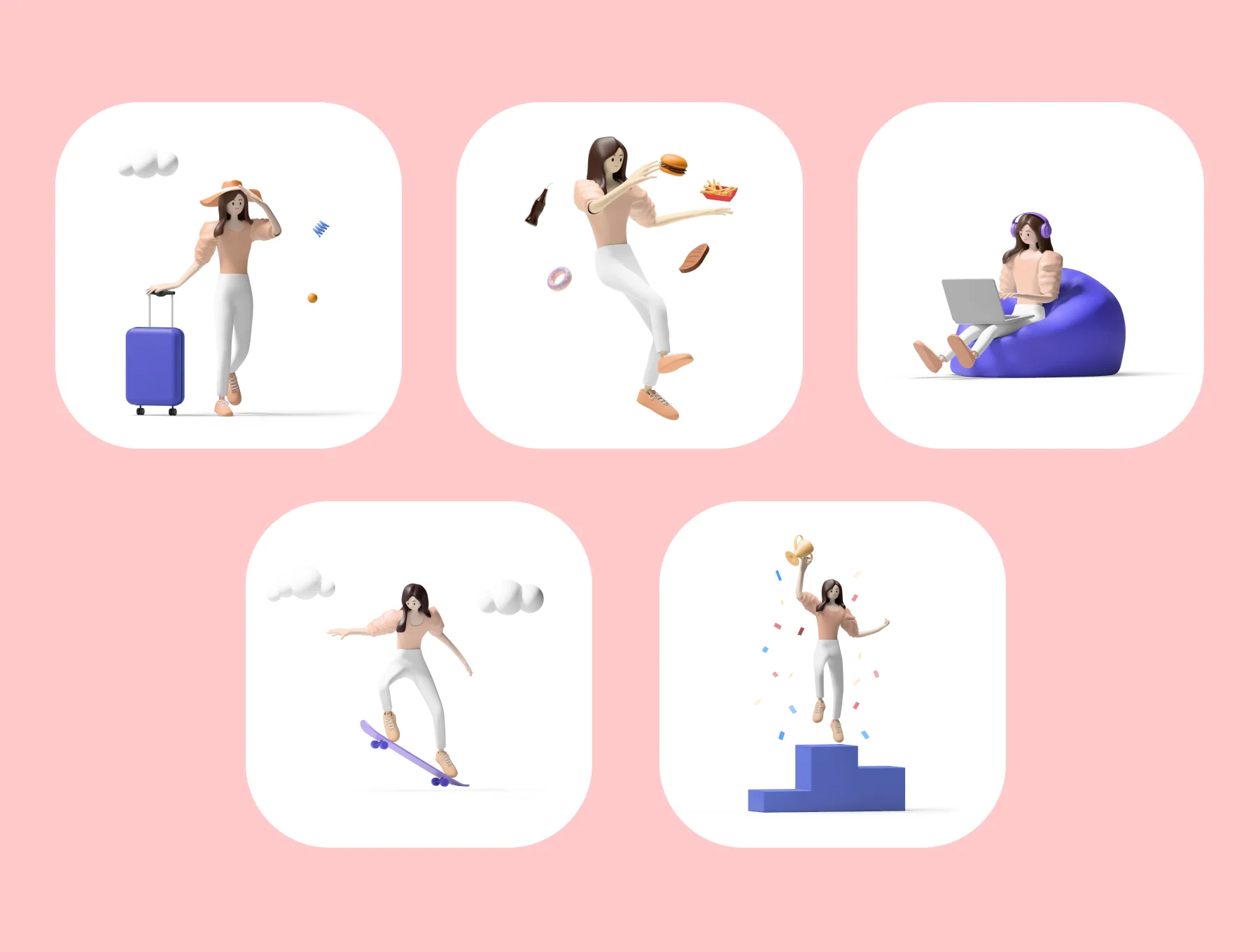 Trendz 3D Illustration 6