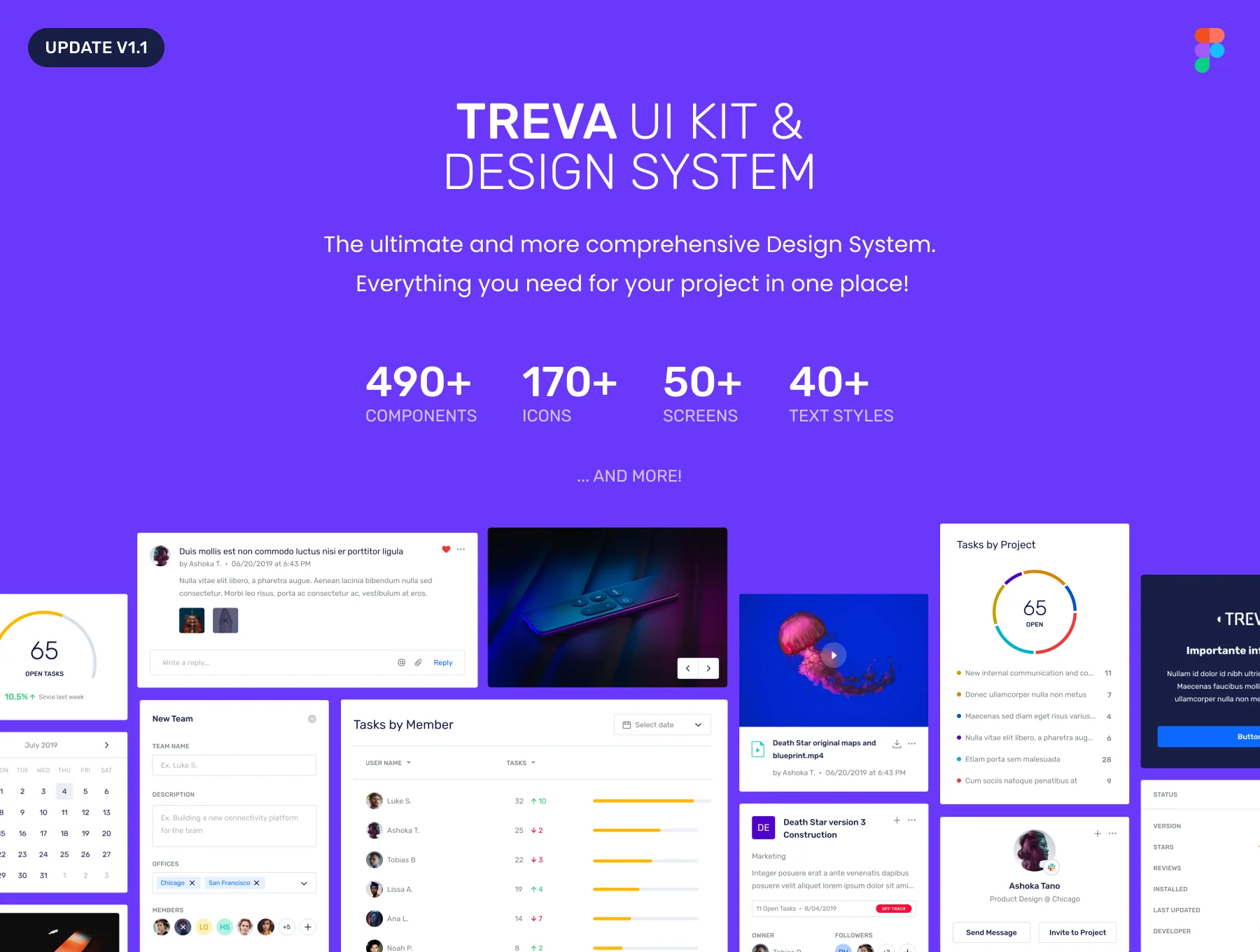 TREVA UI Kit & Design System