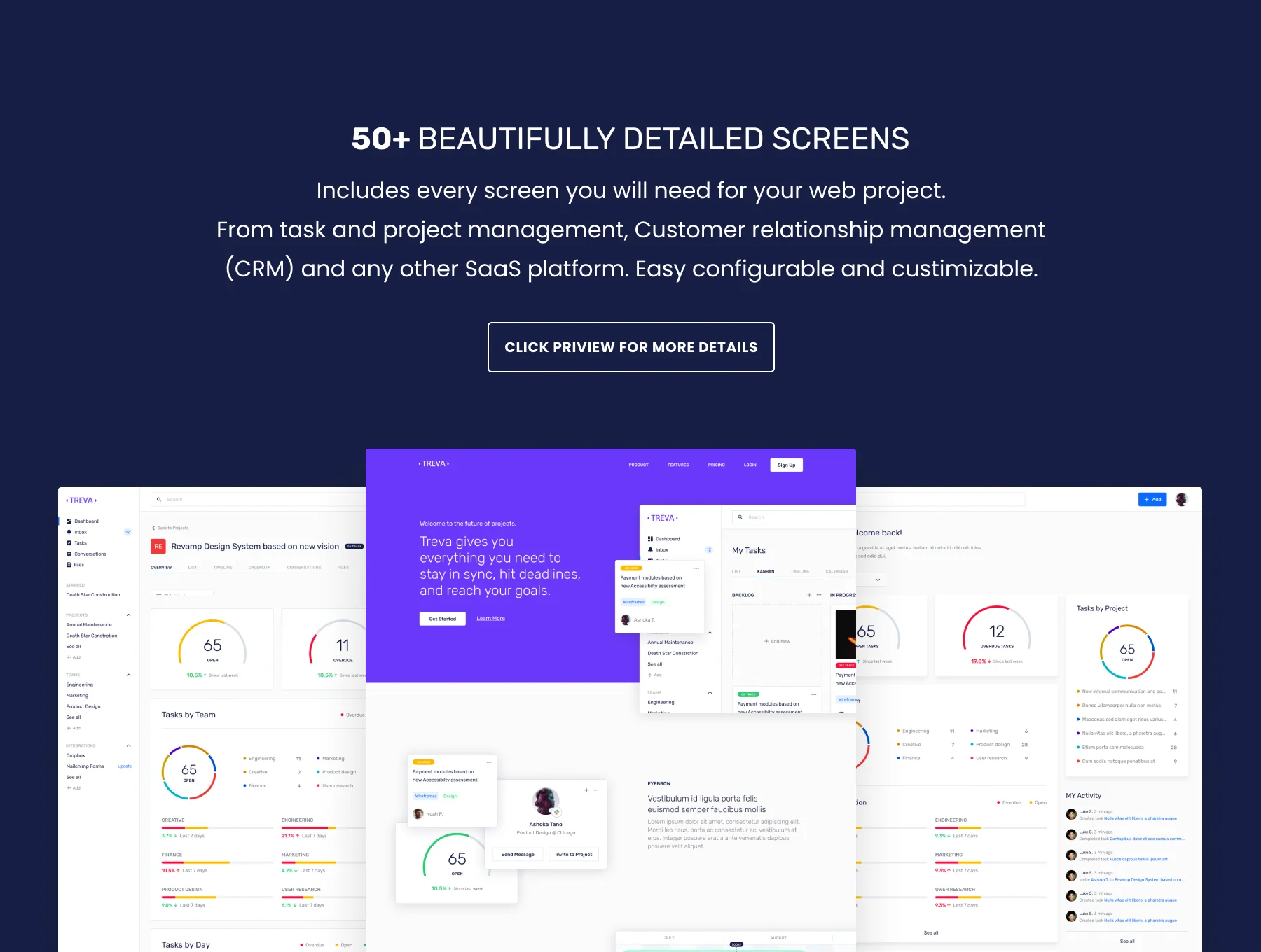 TREVA UI Kit & Design System 3