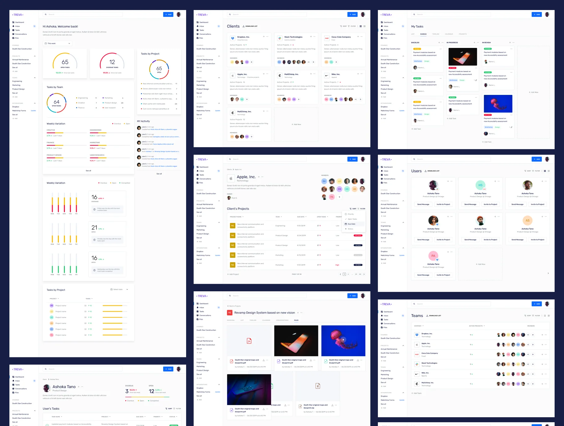 TREVA UI Kit & Design System 4