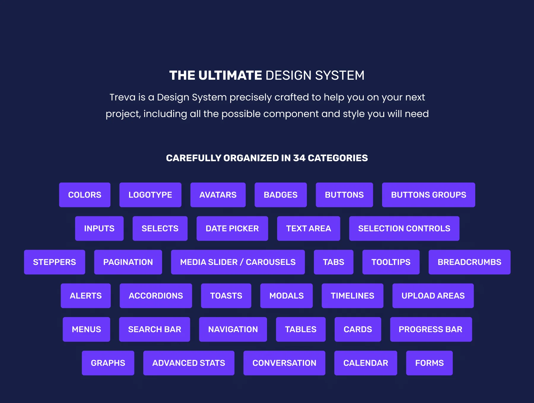 TREVA UI Kit & Design System 7