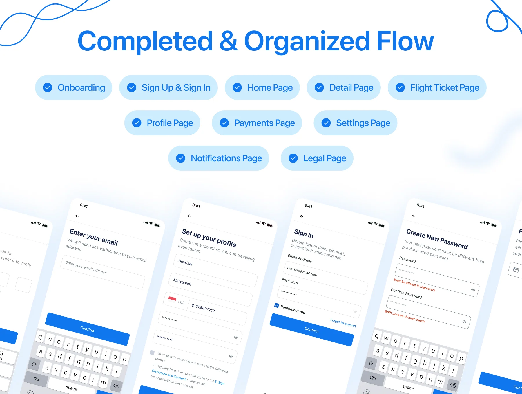 Trevelz - Travel Mobile Apps UI KIT 3